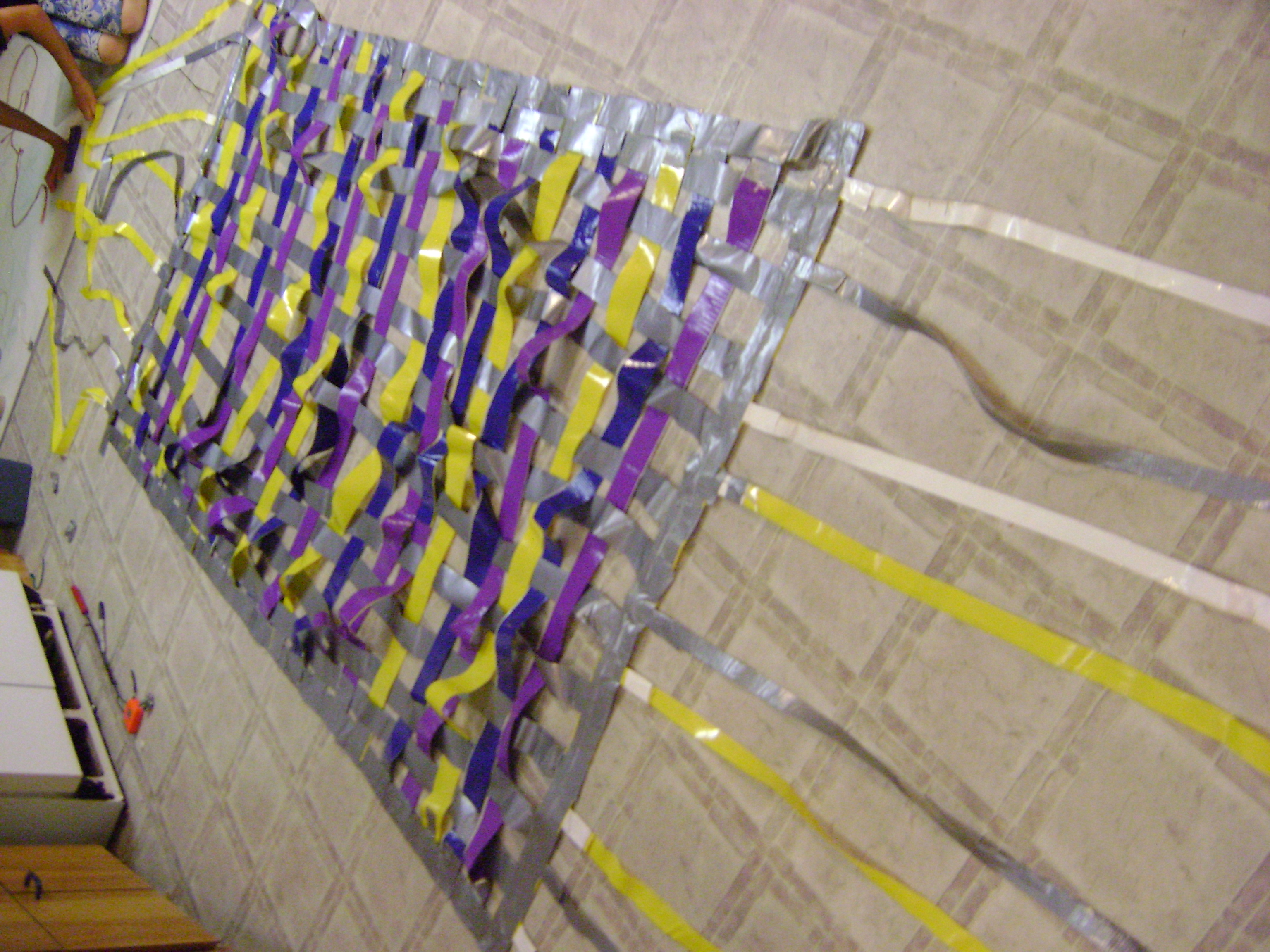 Epic Duct Tape Hammock 5 Steps Instructables