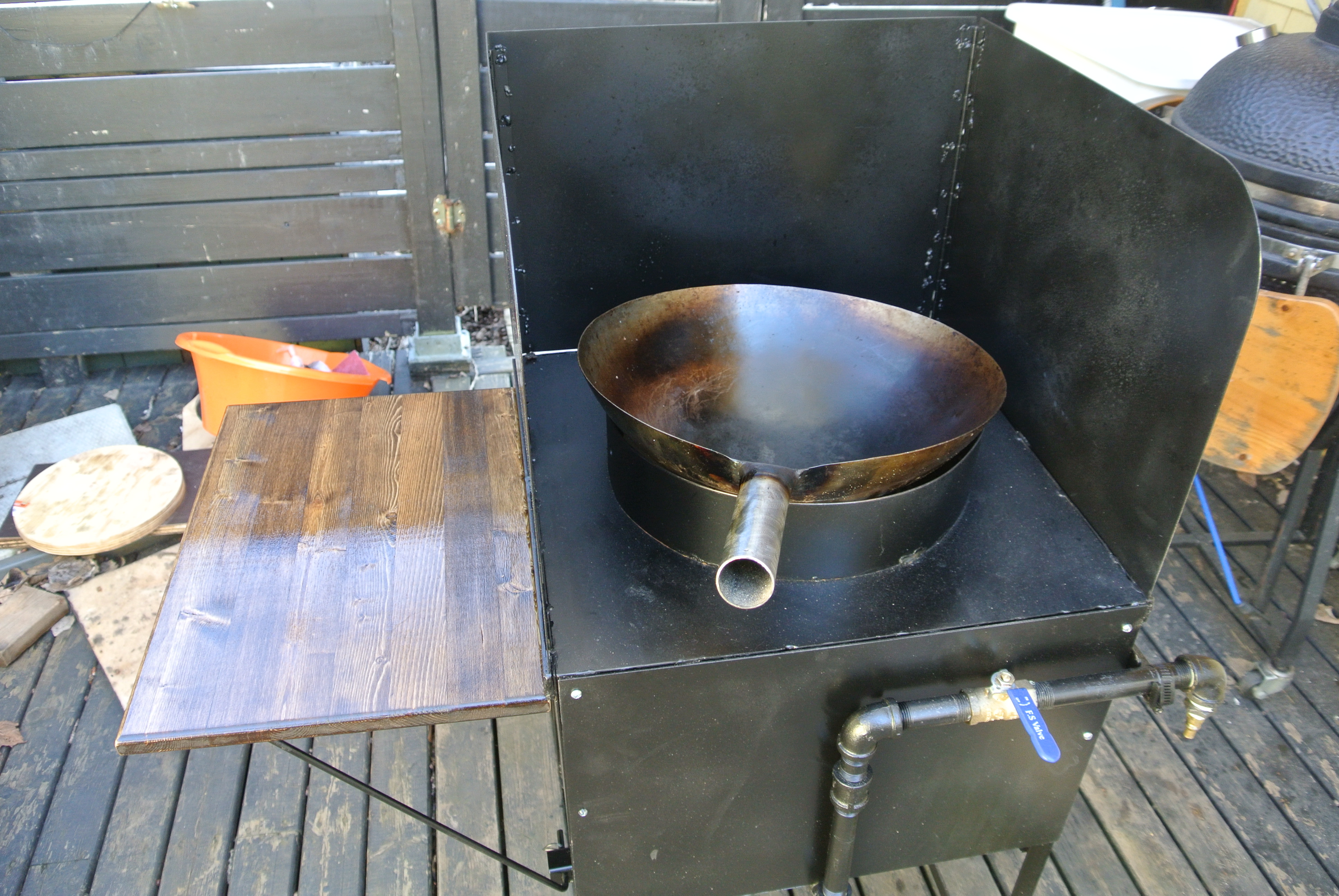 Homemade Outdoor Wok Station 10 Steps (with Pictures) Instructables