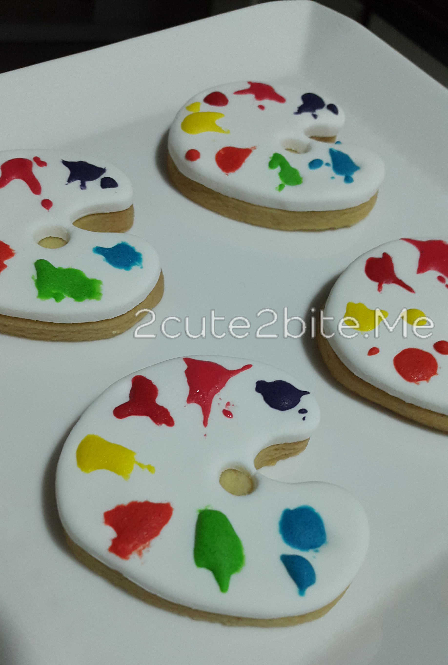 Palette Cookies 4 Steps (with Pictures) Instructables