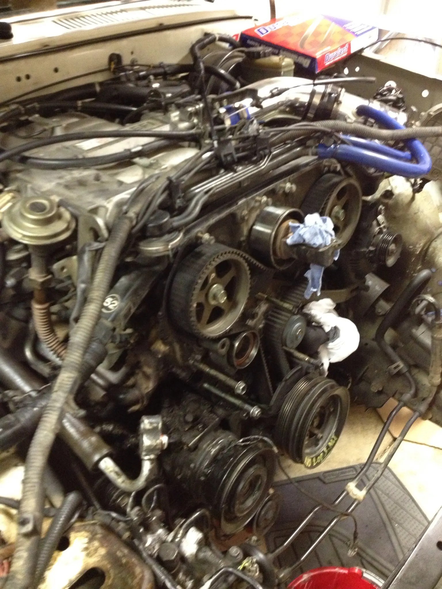 1994 Toyota 4Runner V6 3VZE Timing Belt Replacment : 14 Steps