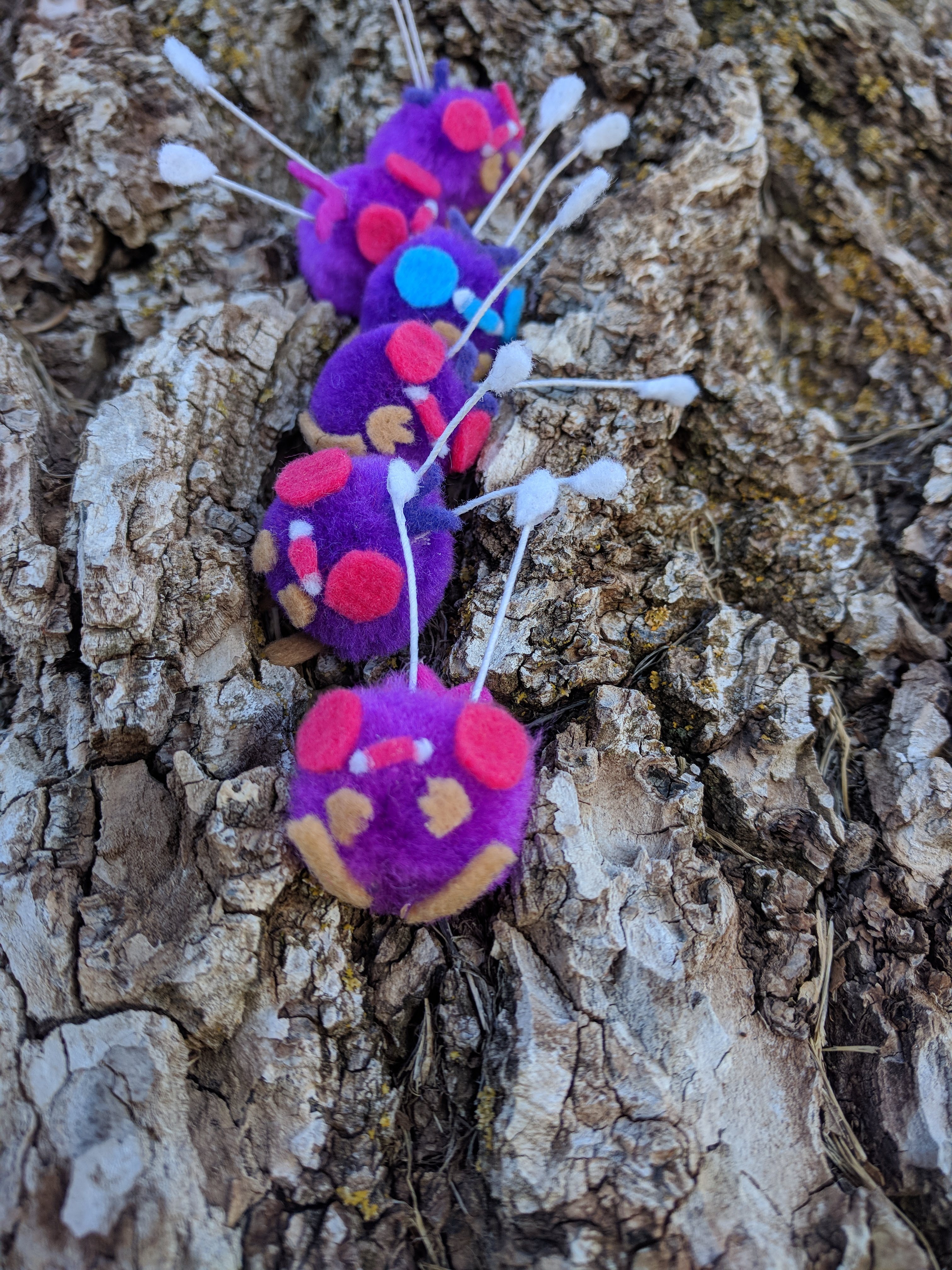 How To Make a Pom Pom Pokemon (Venonat) Instructables