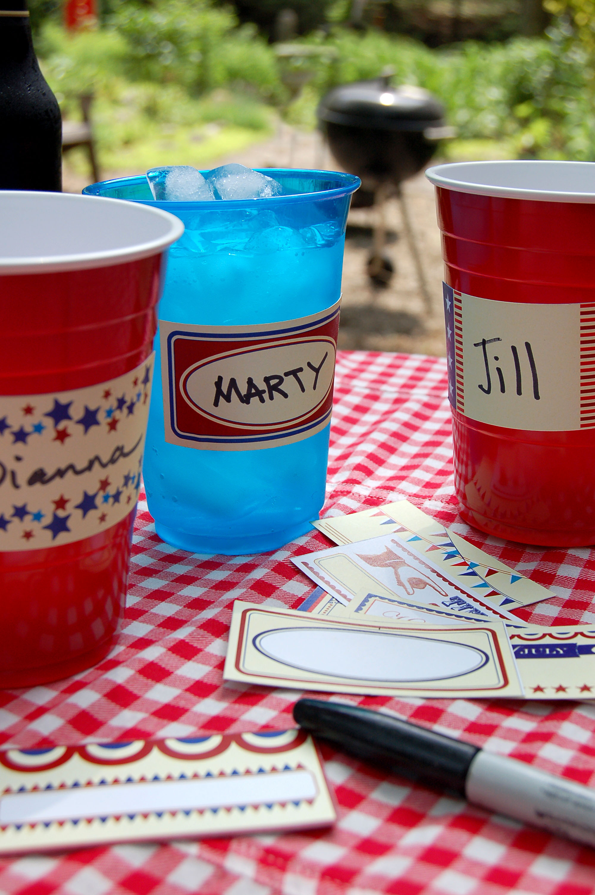 Fourth of July Name Tags - Instructables