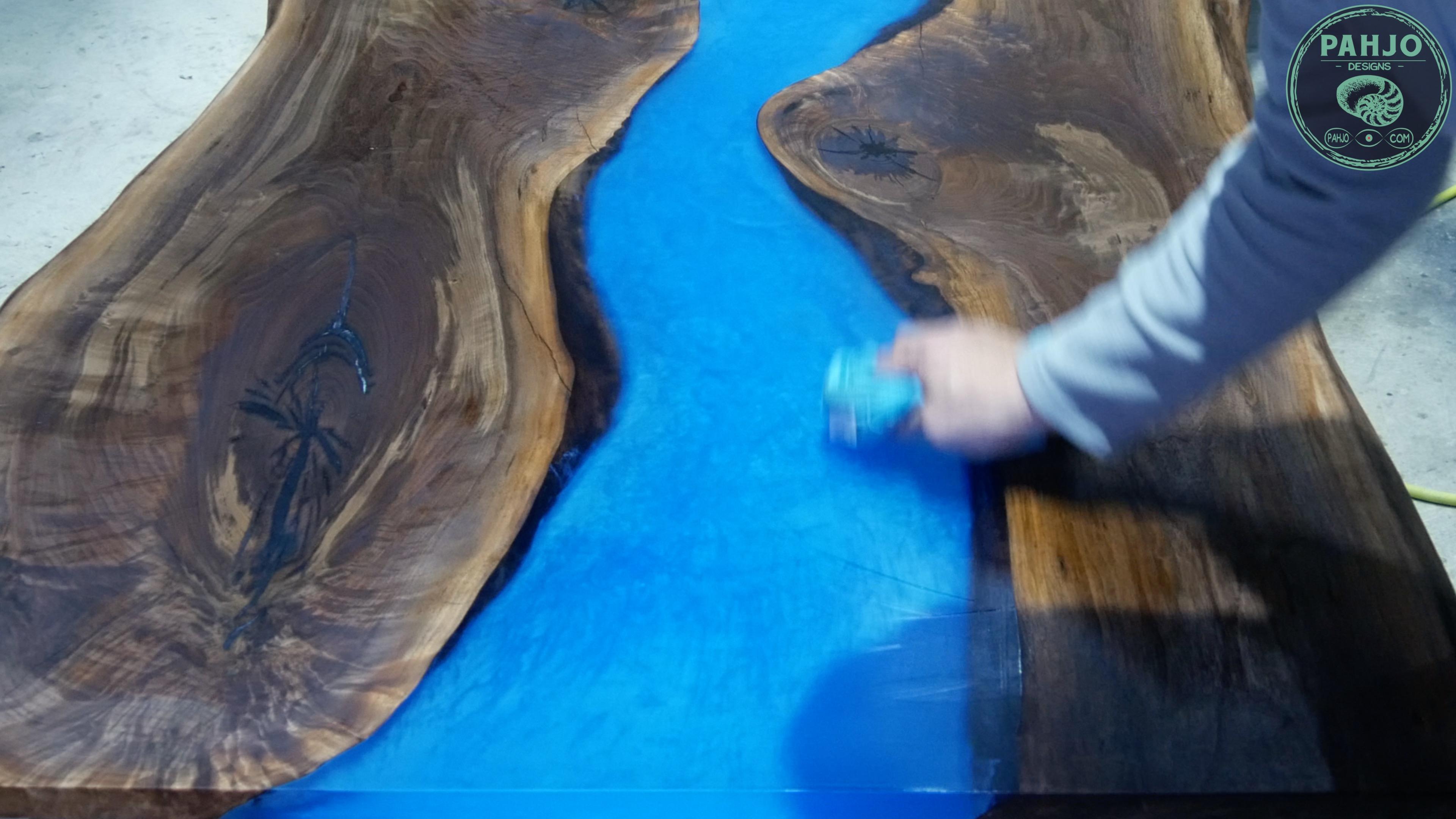 DIY Walnut Epoxy Dining Table 19 Steps (with Pictures) Instructables