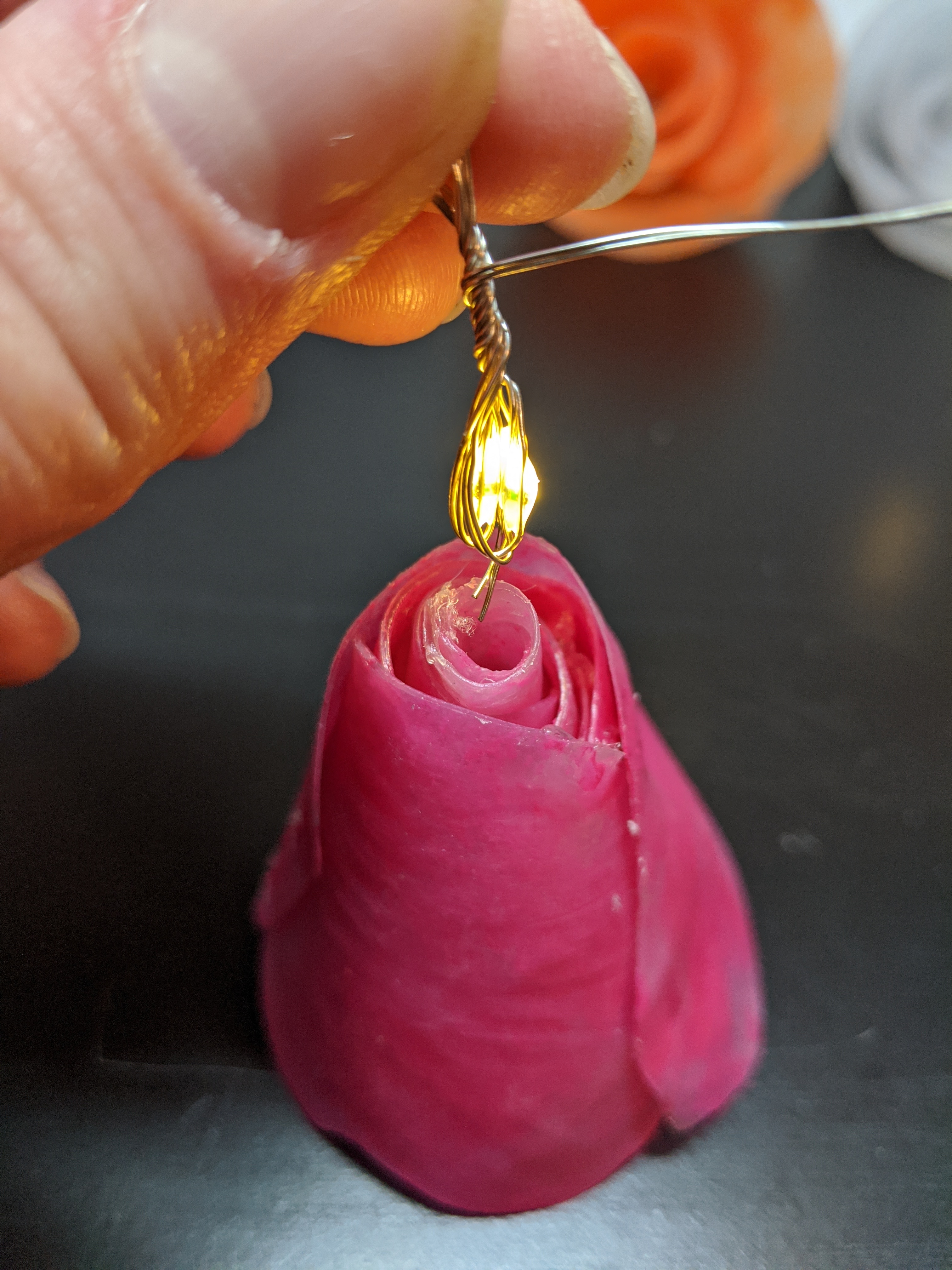 Hot Glue Flower Lights 10 Steps (with Pictures) Instructables