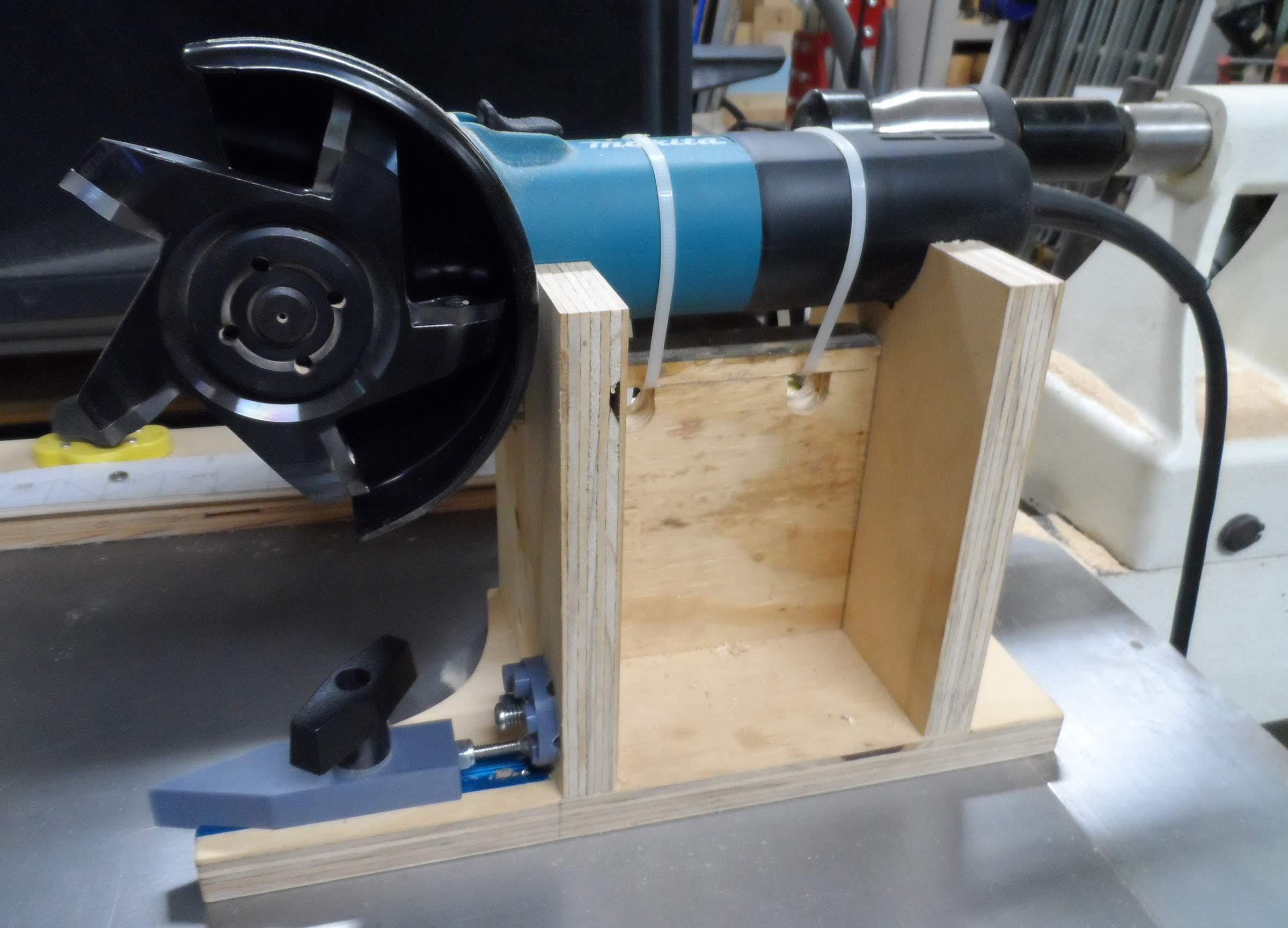Homemade Wood Lathe Duplicator