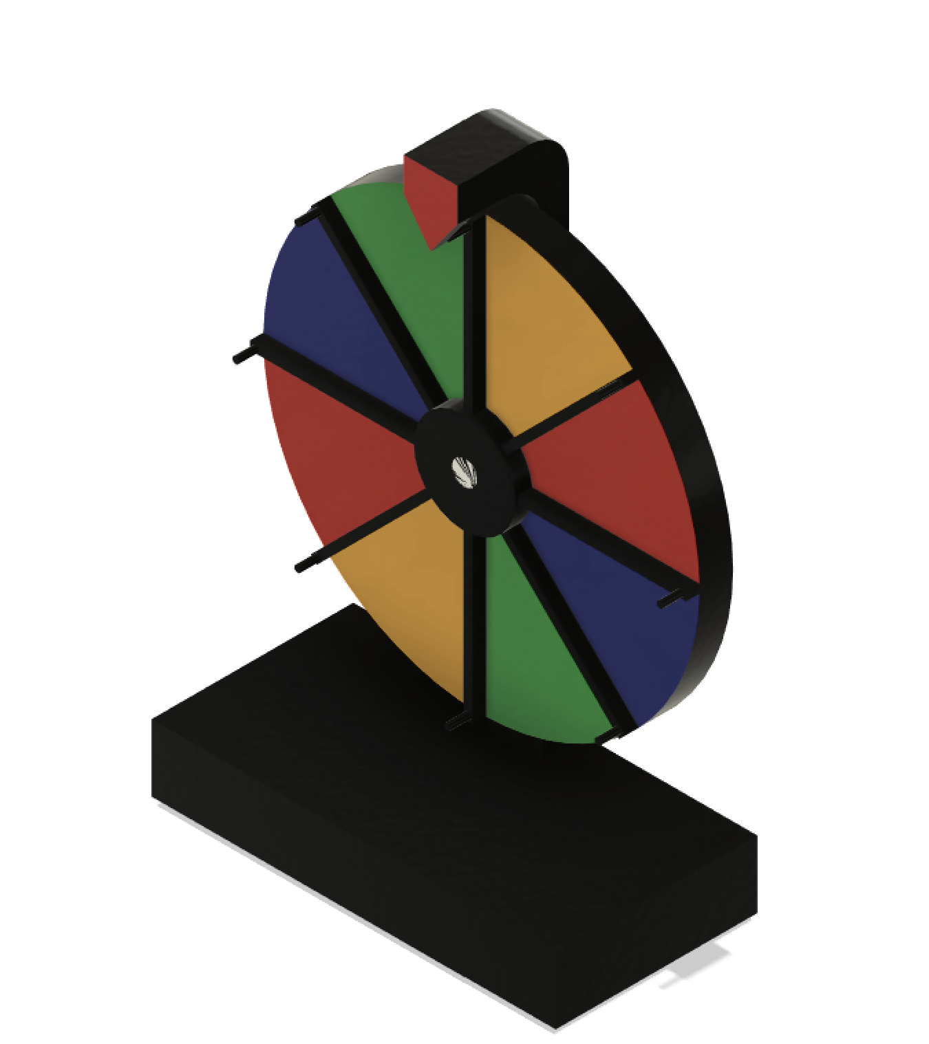 Spinning Wheel Game 4 Steps Instructables