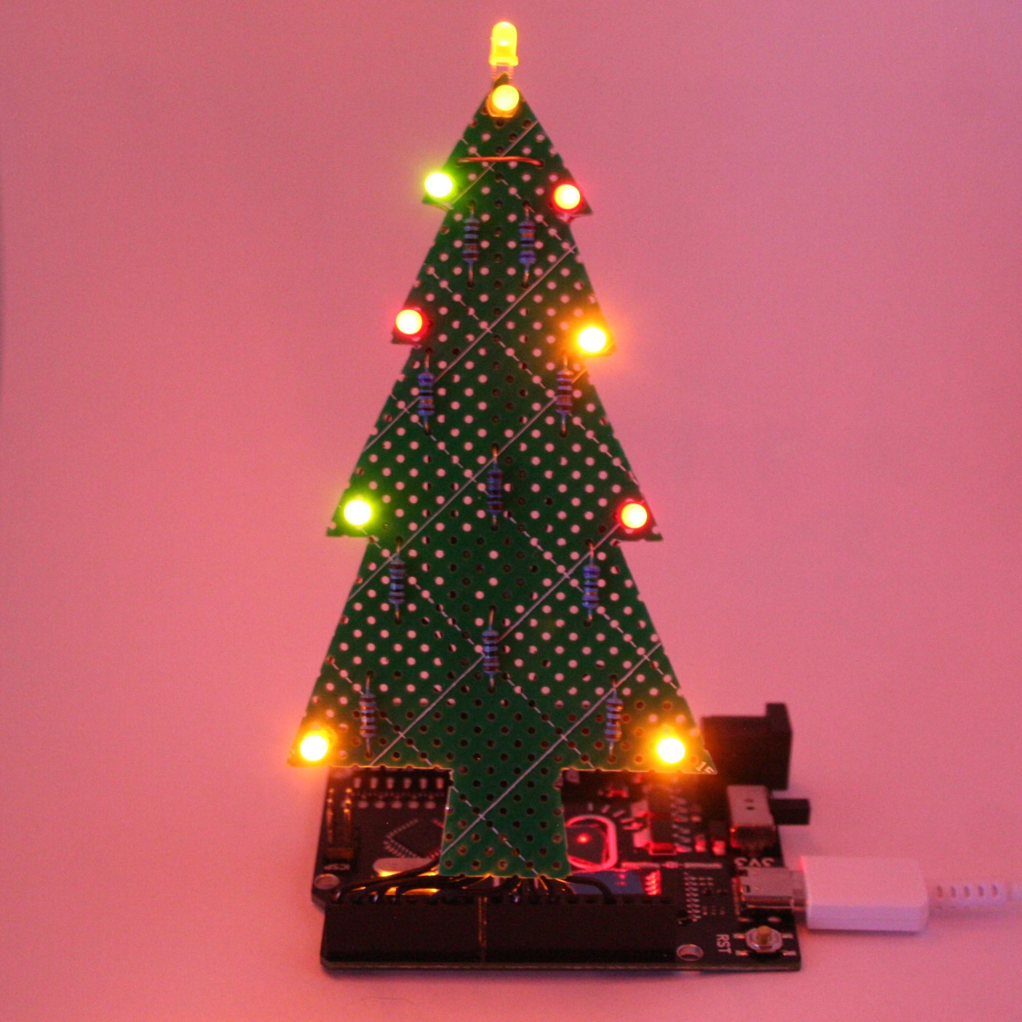 Impossible LED Christmas Tree : 8 Steps (with Pictures) - Instructables
