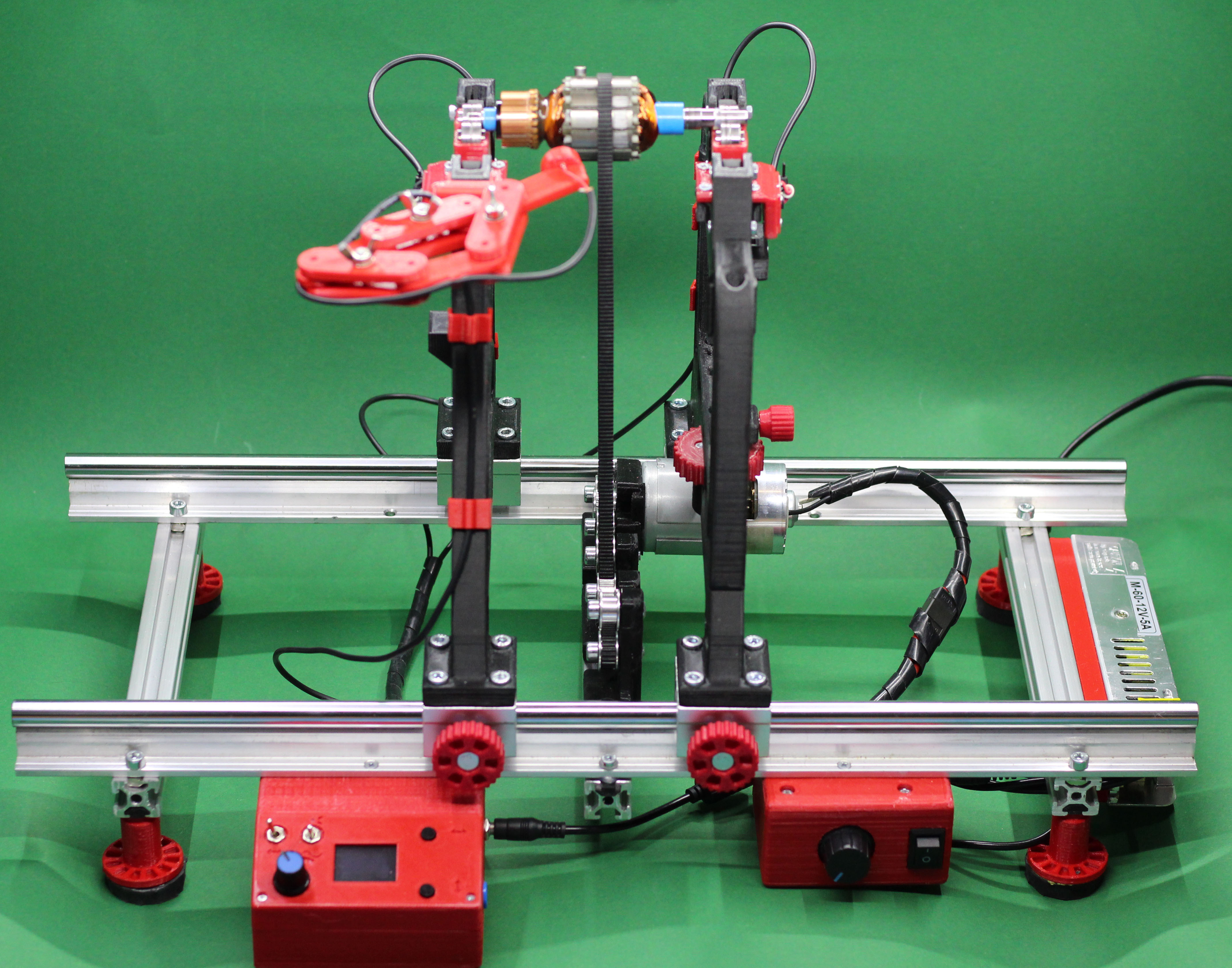 Simple Rotor Balancing Machine 13 Steps (with Pictures) Instructables