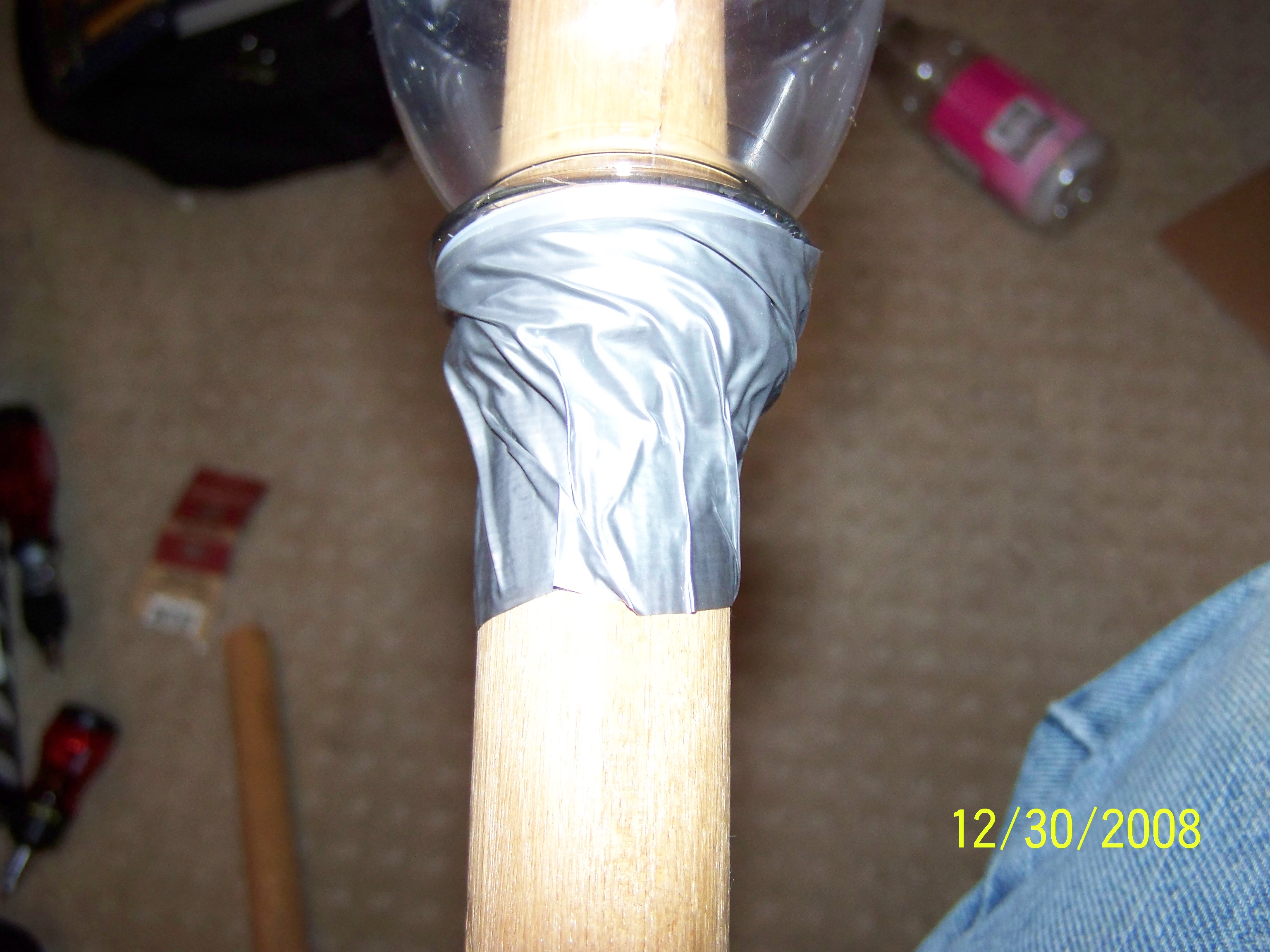 Weighted Juggling Clubs! 4 Steps Instructables