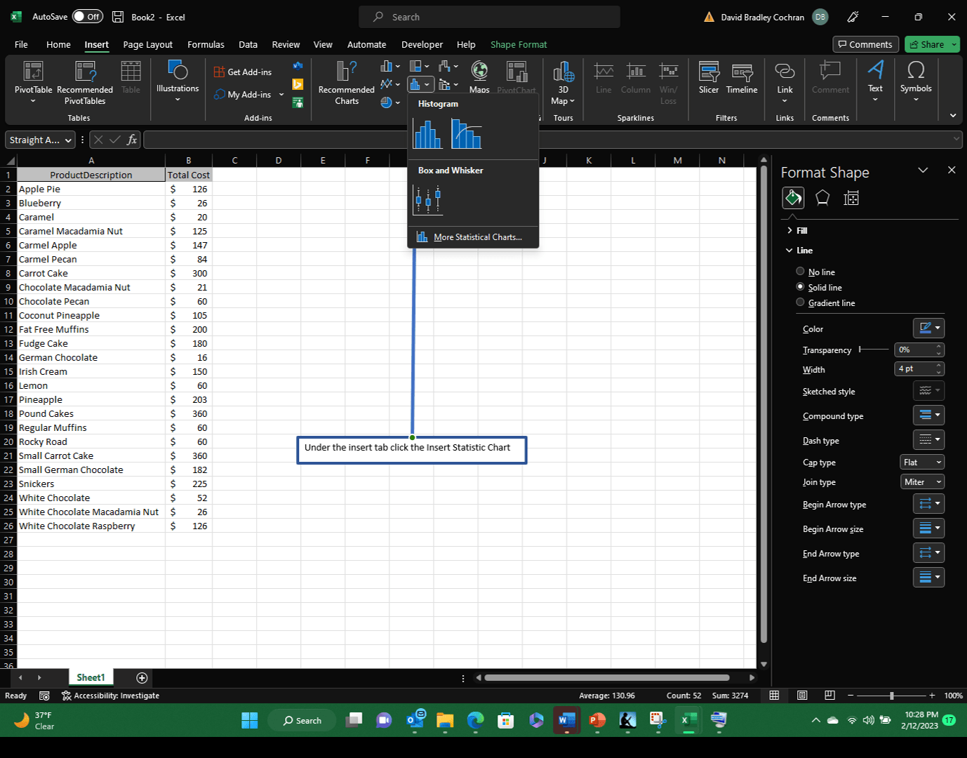 How to Create a Histogram Chart in Excel 7 Steps Instructables