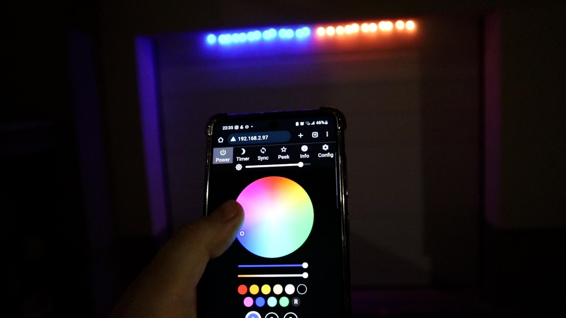 NeoPixel Garage Door Christmas Lights 5 Steps Instructables