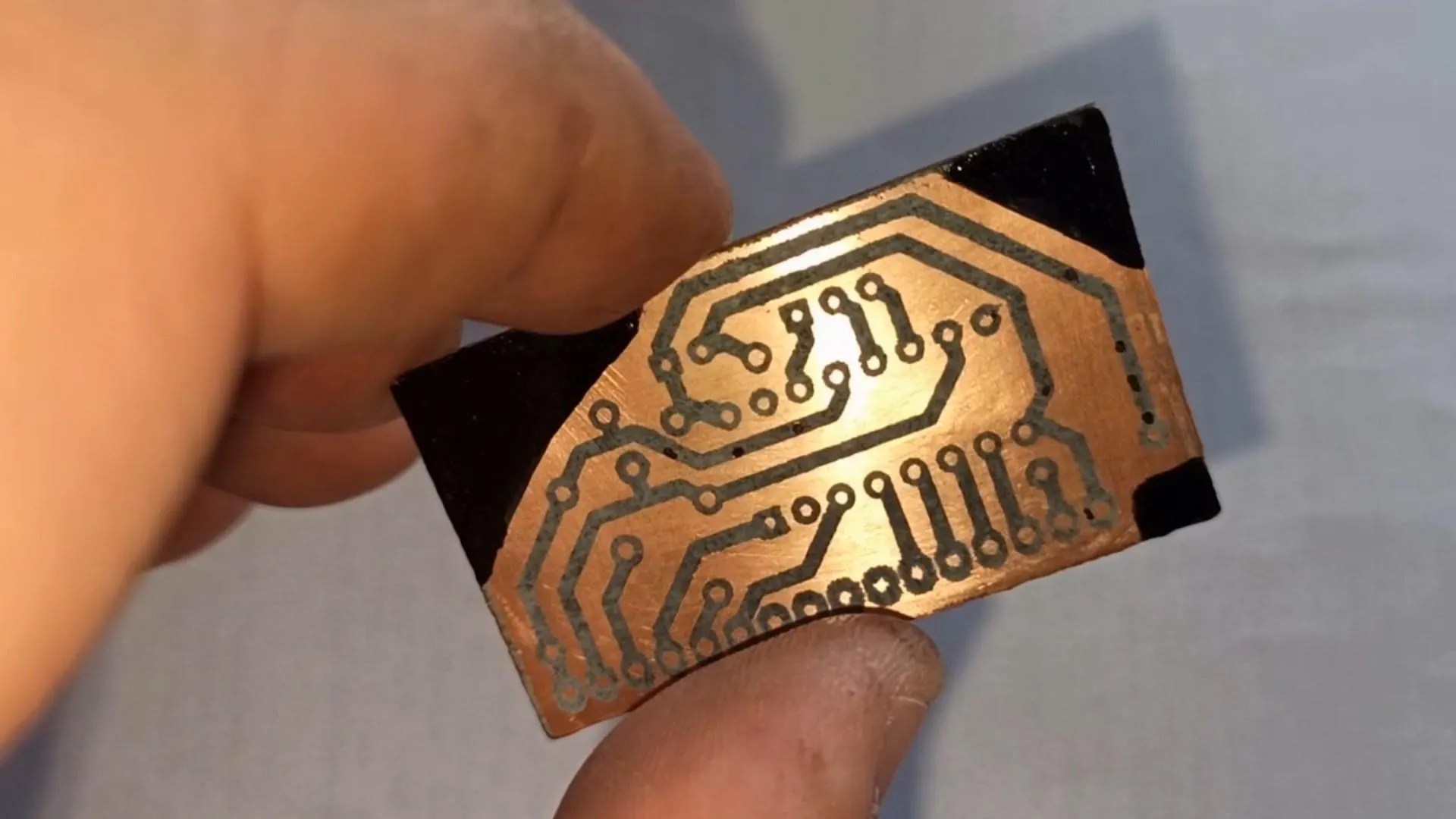 Etching PCB With HCL and Hydrogen Peroxide 6 Steps Instructables