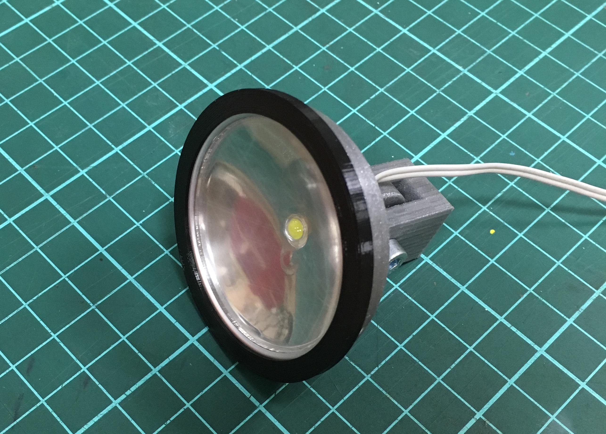 3D Printed Bike Headlight 3 Steps Instructables