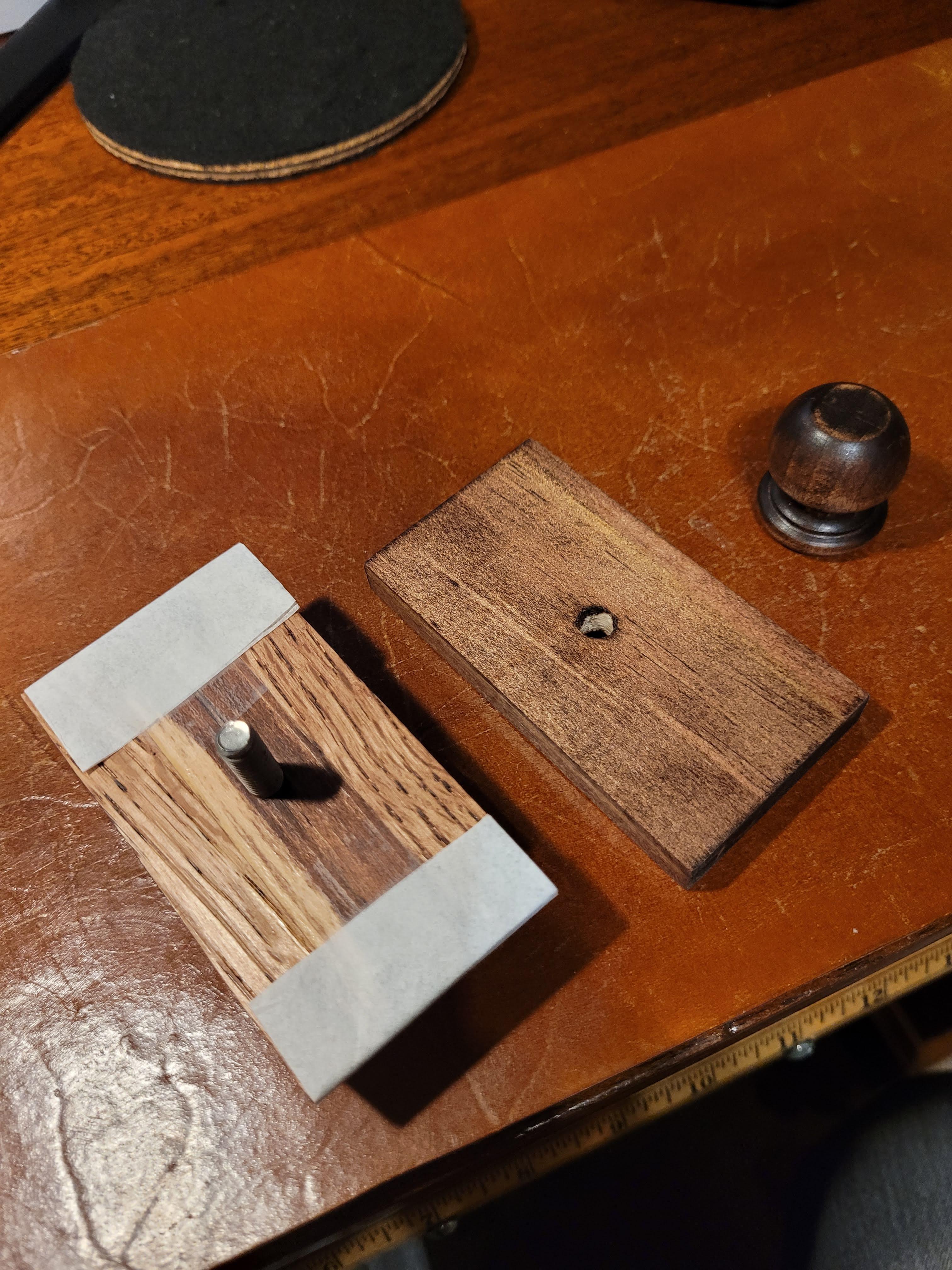 Rocking Ink Blotter for Fountain Pen 6 Steps Instructables