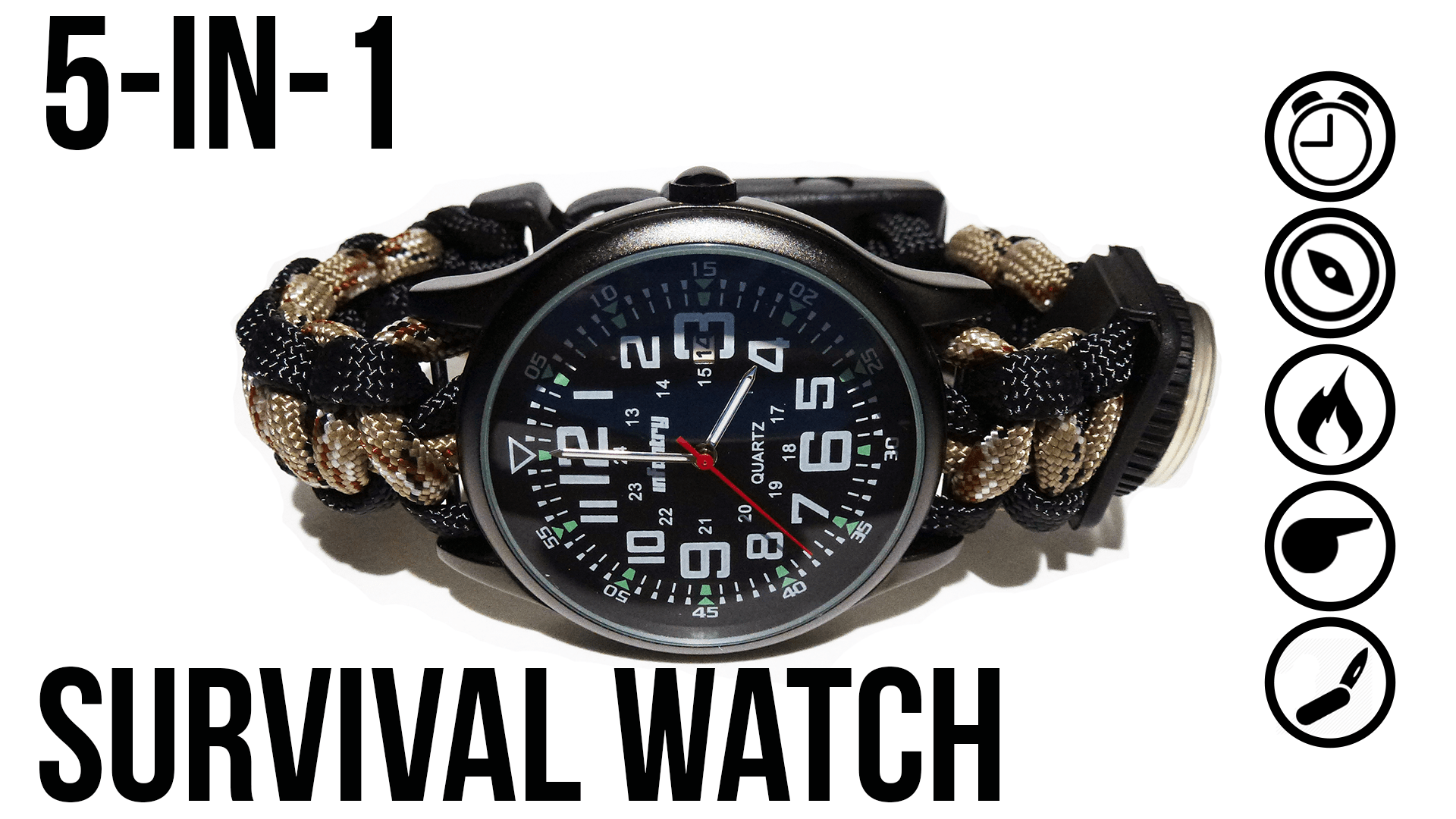 The Ultimate Survival Watch 7 Steps (with Pictures) Instructables