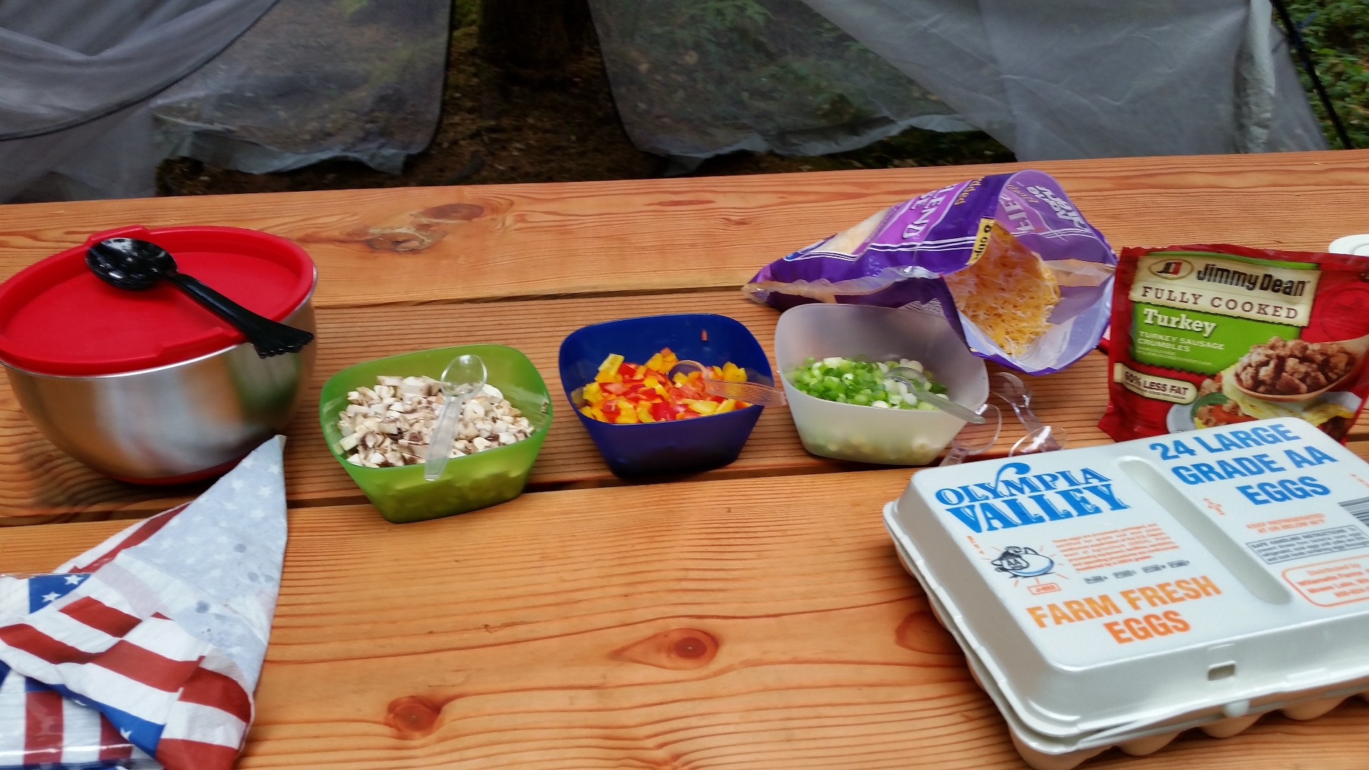 Omelette Sou Vide... A.K.A. Camping Bag Omelets 3 Steps (with