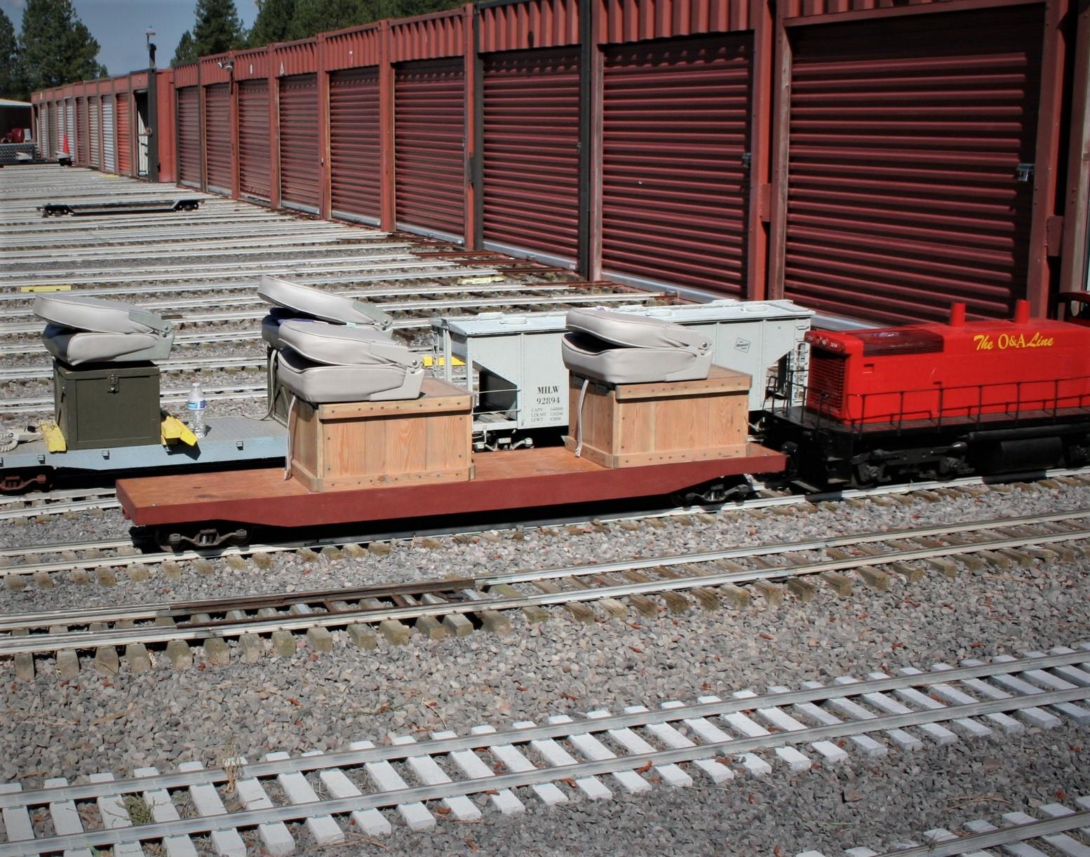 7 1/2 Gauge Rideable Flat Train Car 13 Steps (with Pictures
