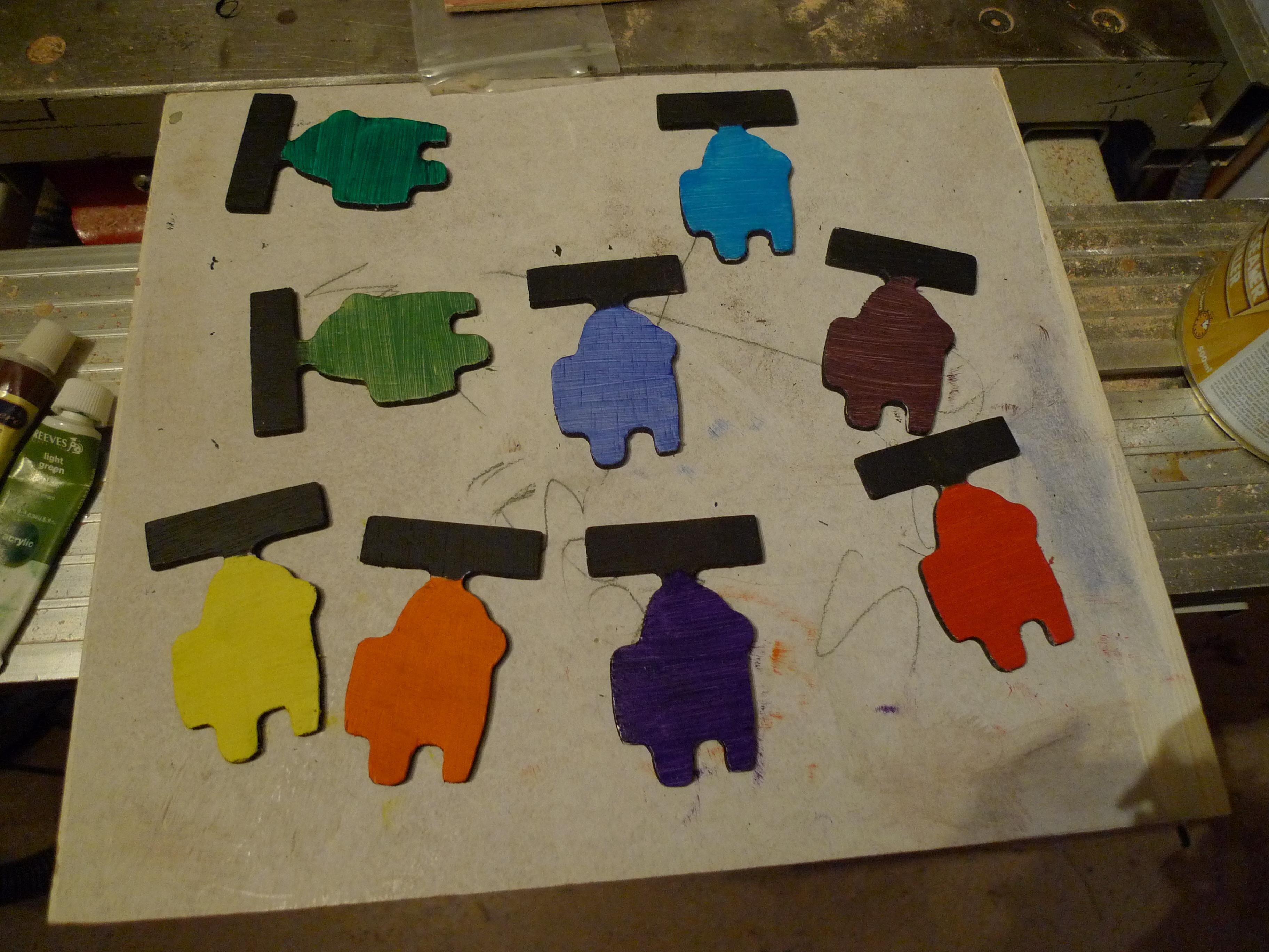 Real Life Among Us Game Set 5 Steps (with Pictures) Instructables