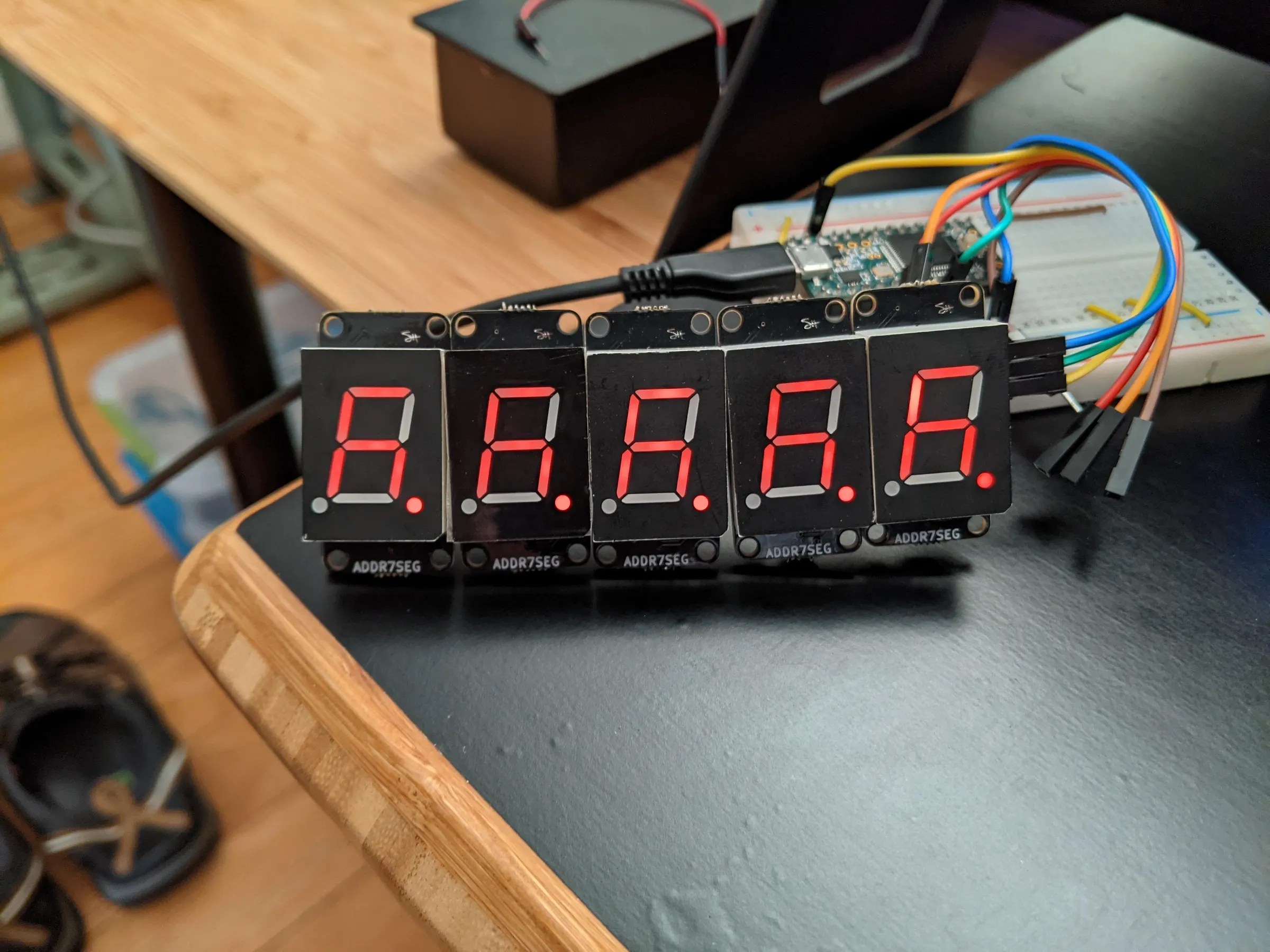 Addressable 7Segment Displays 10 Steps (with Pictures) Instructables