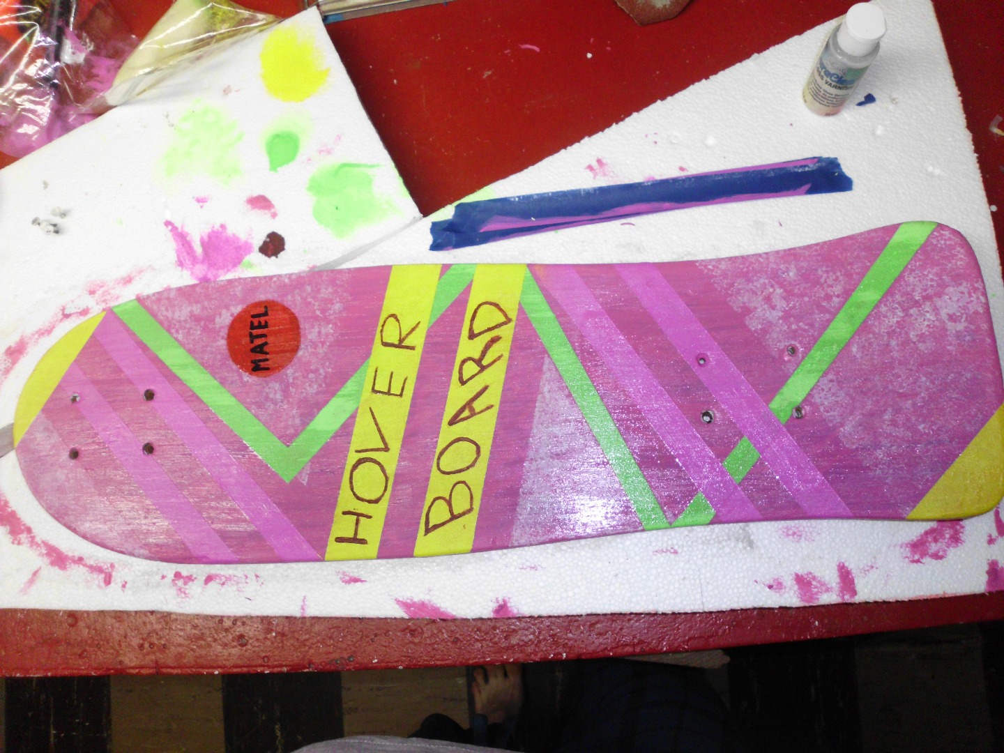 Back to the Future Vintage Skateboard Restoration 7 Steps (with