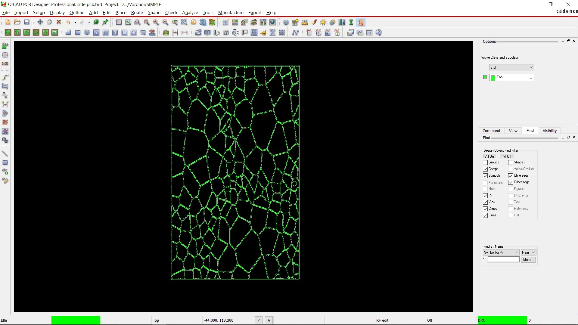 Voronoi Diagram Based PCB Lamp : 19 Steps (with Pictures) - Instructables