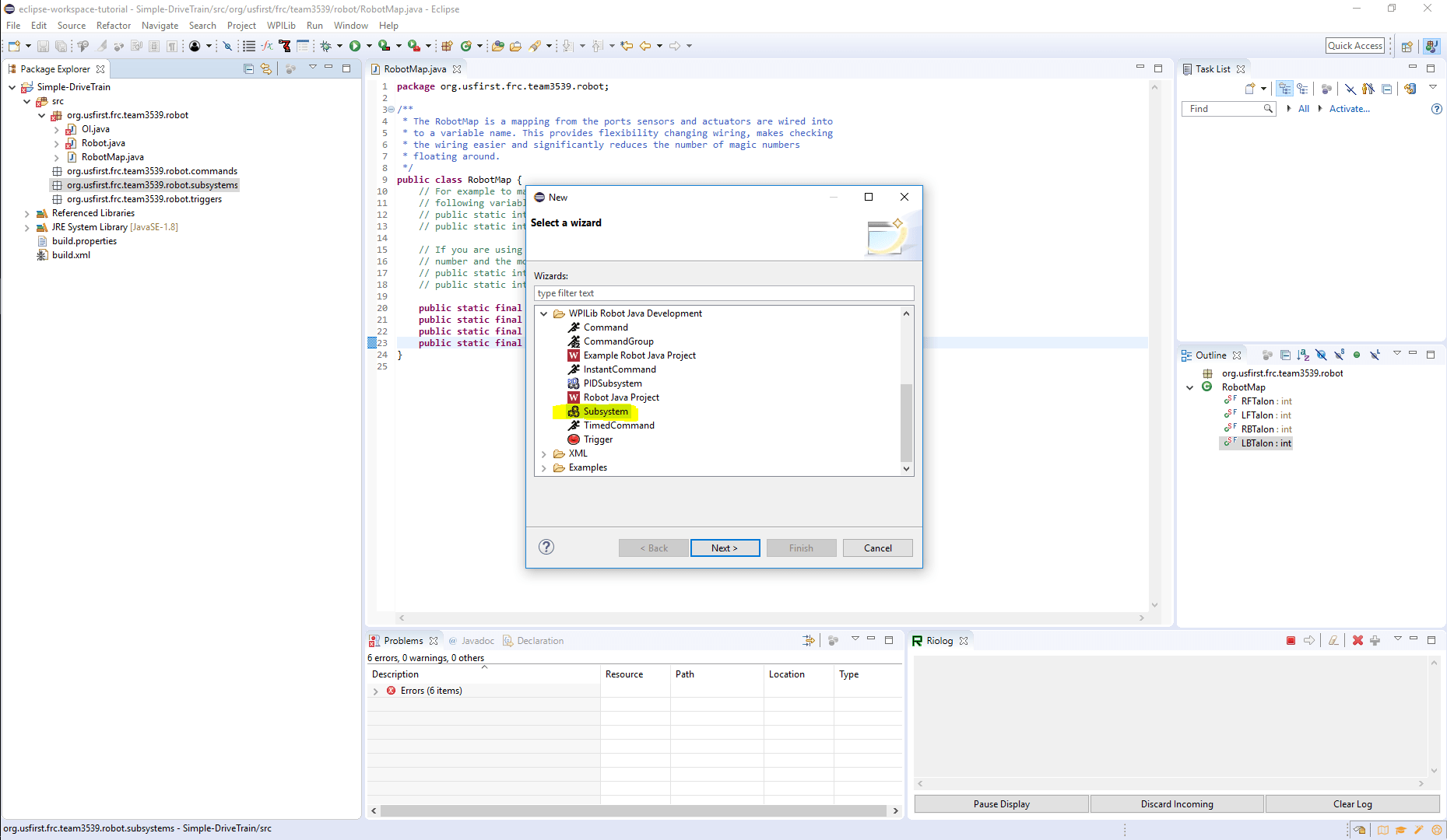 How to Write a Simple Drivetrain for FRC (Java) 12 Steps (with