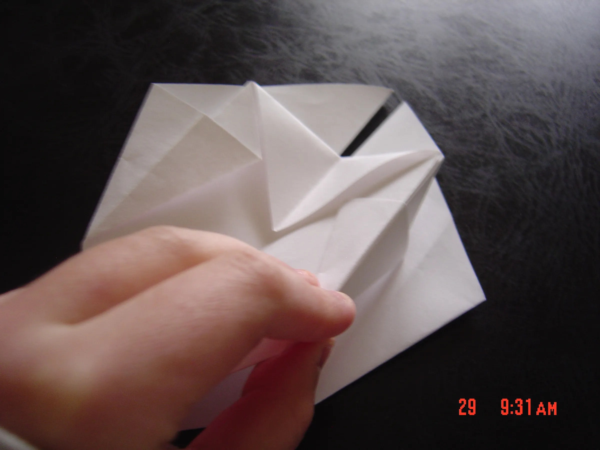 Origami Box With Flaps 6 Steps Instructables