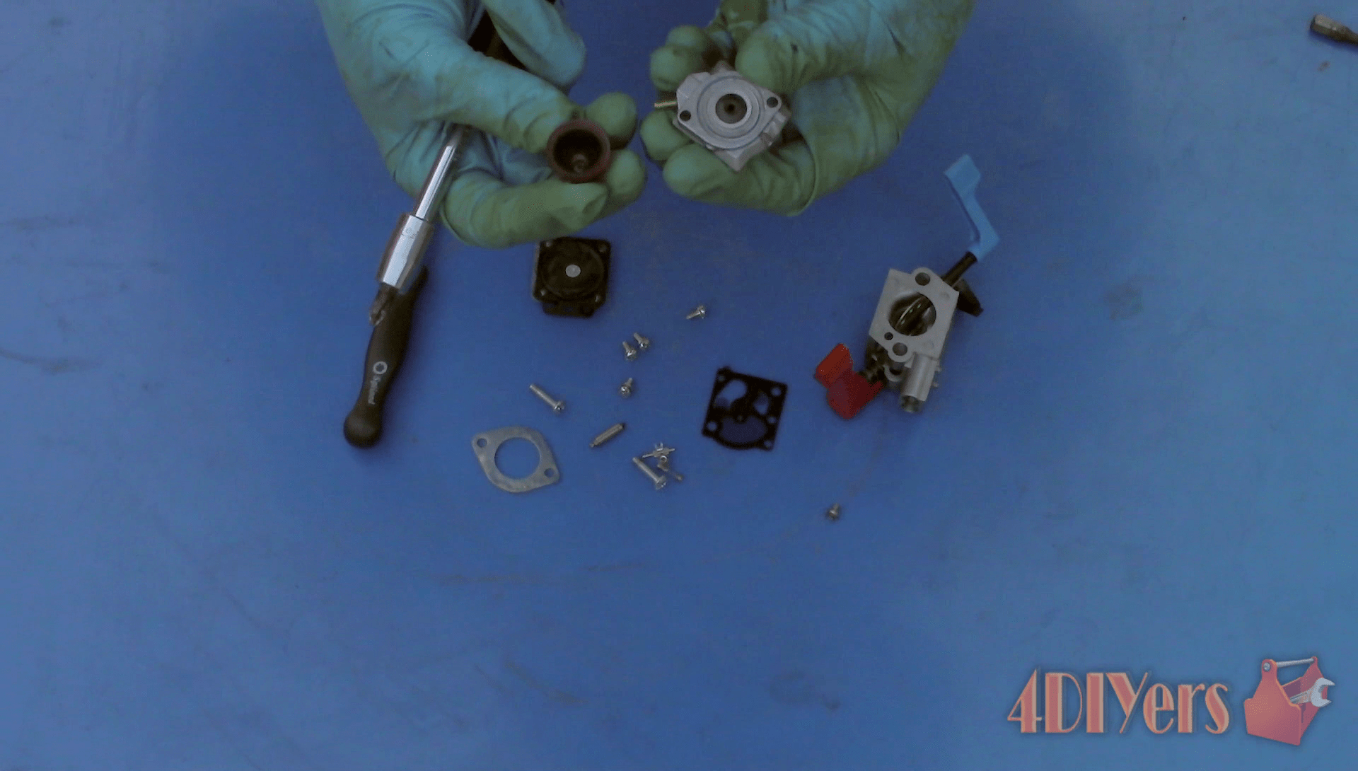 How to Clean a 2 Stroke Carburetor on a Leaf Blower 4 Steps (with