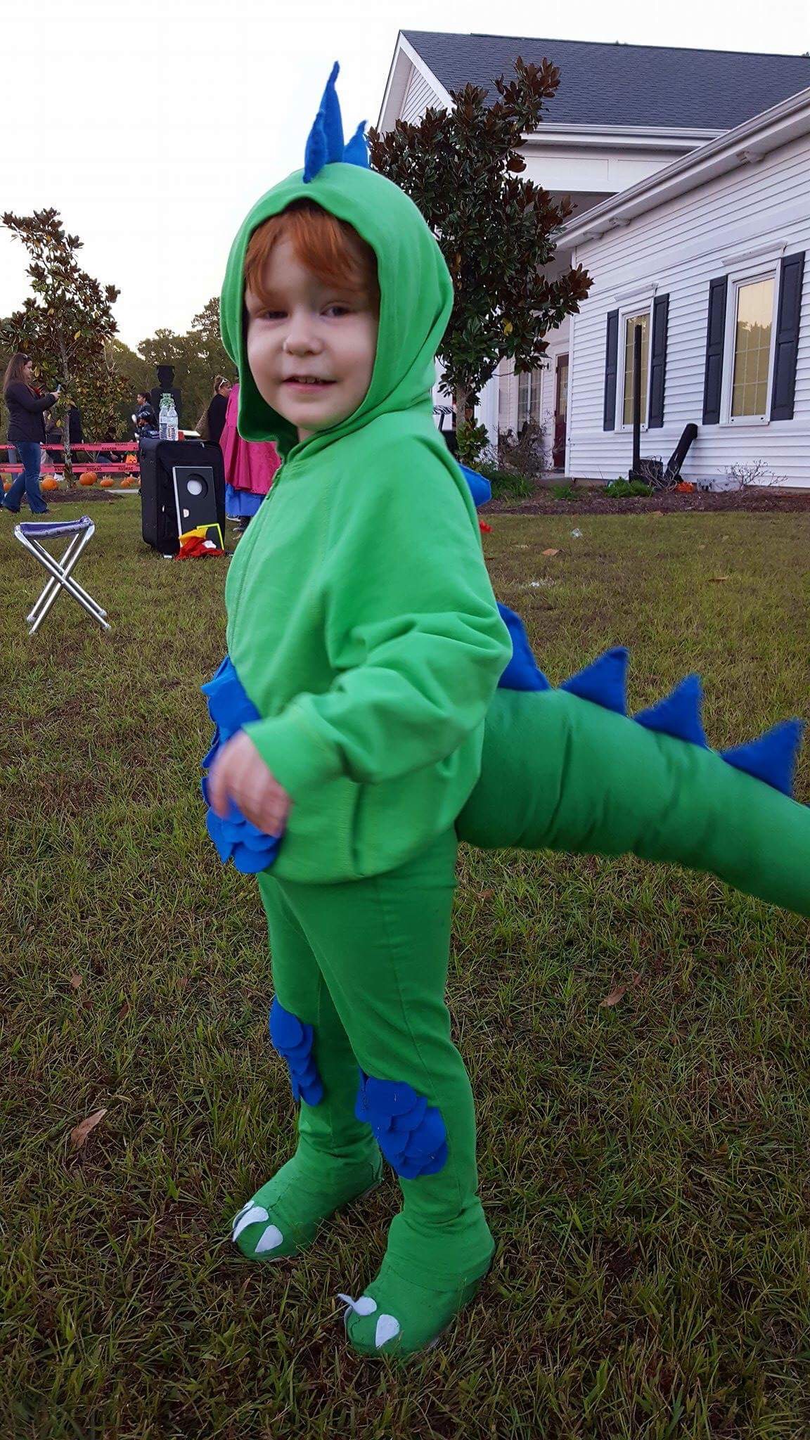 Diy Dinosaur Costume. 4 Steps (with Pictures) Instructables