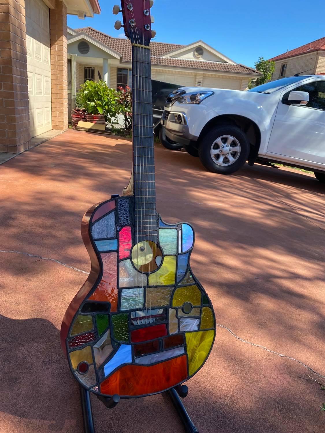 Stained Glass Guitar 3 Steps (with Pictures) Instructables
