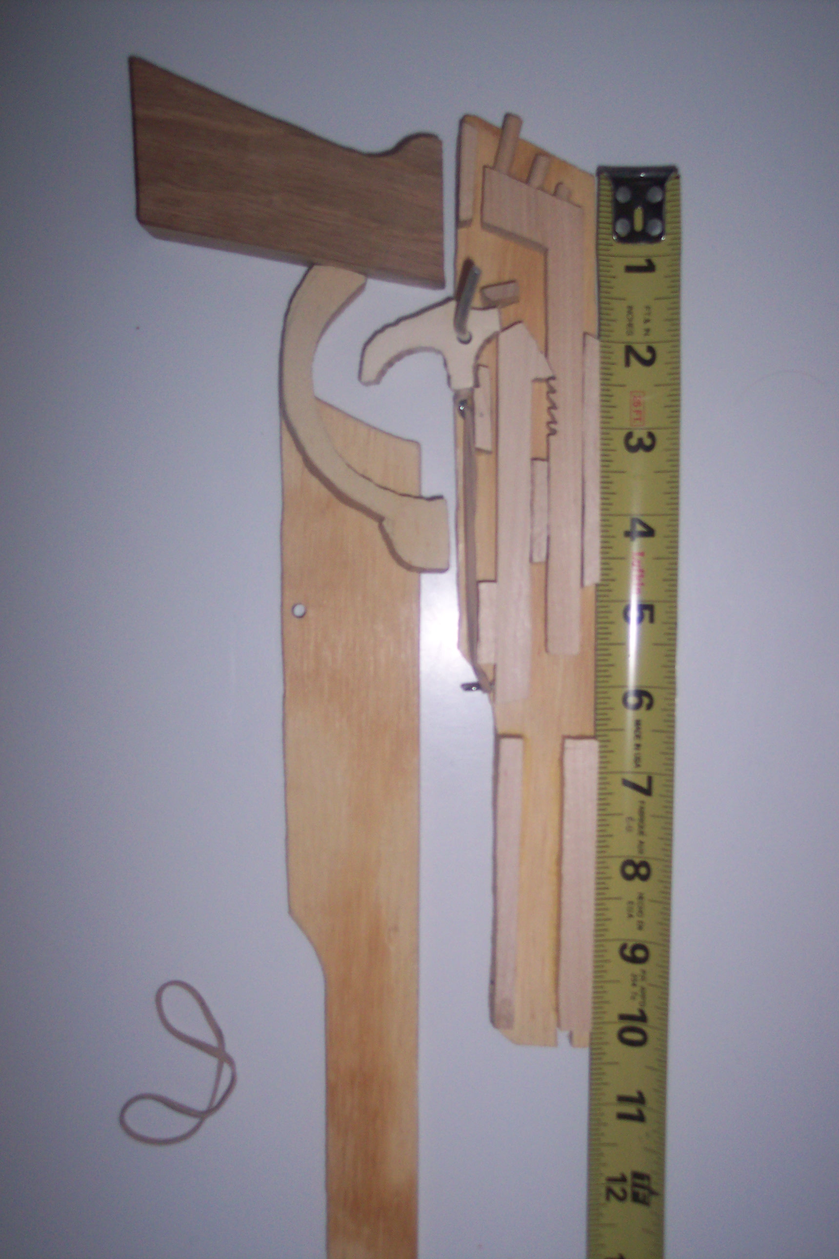 Semi Auto Rubber Band Gun Instructables