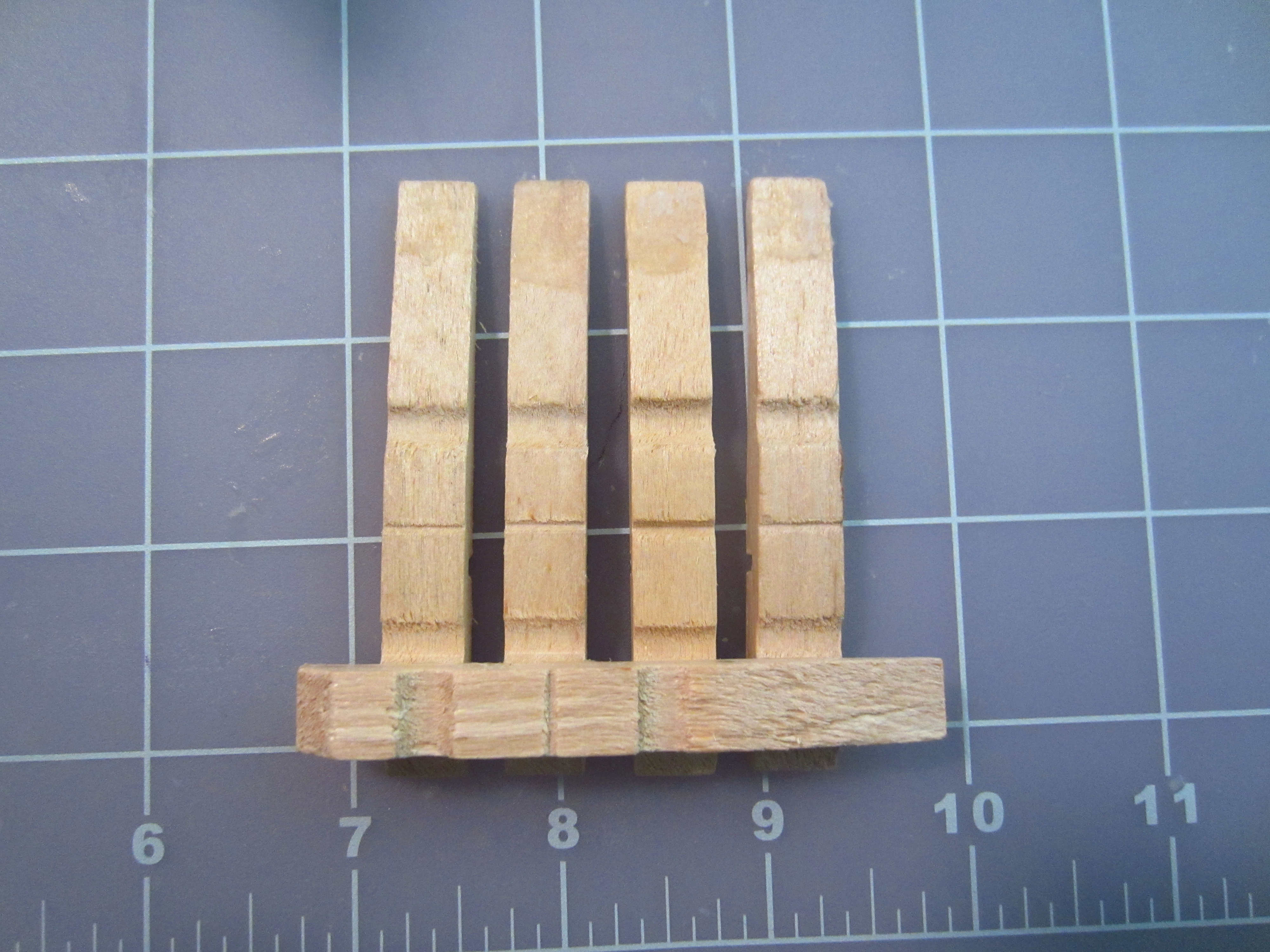 Clothespin Rocking Chair So Easy to Make Instructables