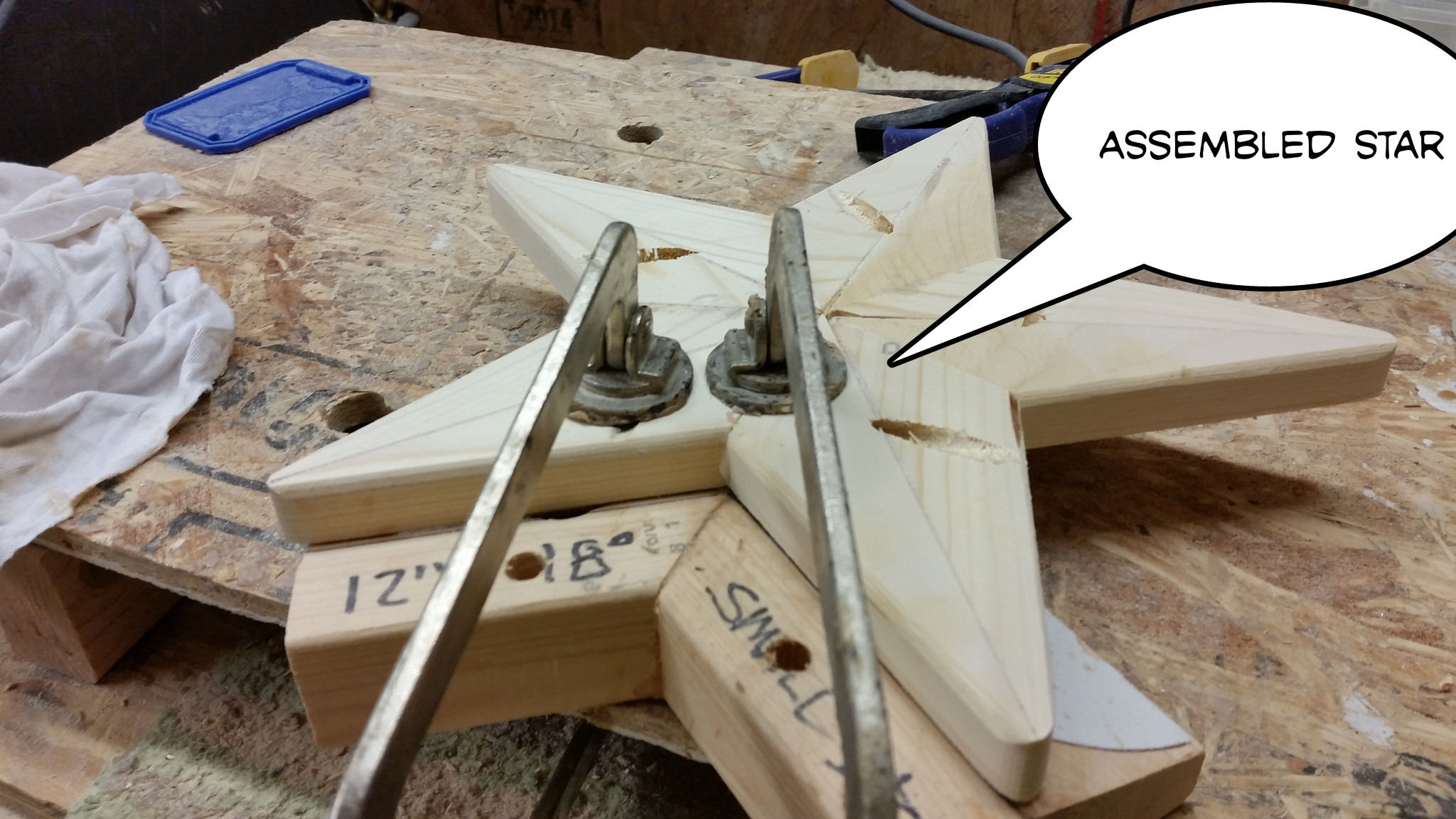 How to Make a 24 Inch Wooden Star With a 2x4 17 Steps (with Pictures