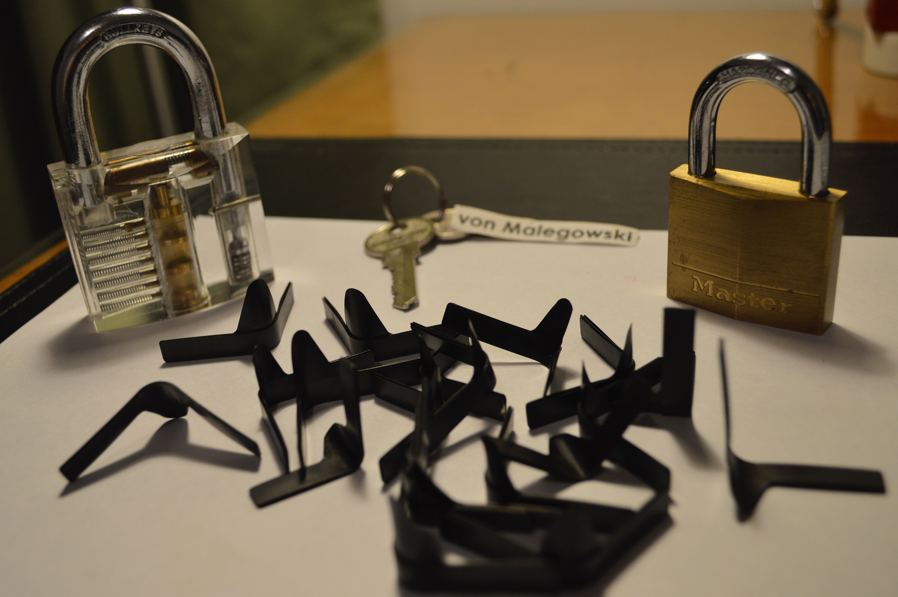 How to Open Locks With Padlock Shims Instructables