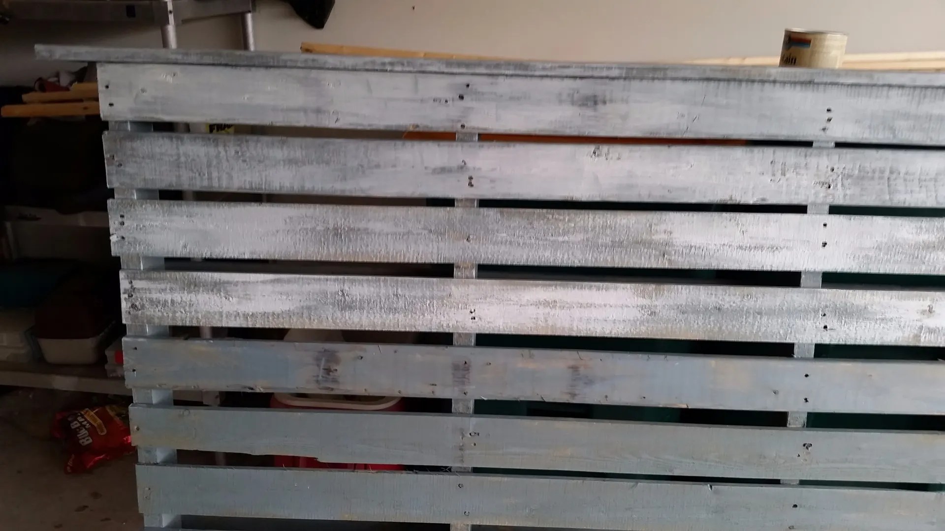 King Size Pallet Headboard Instructables