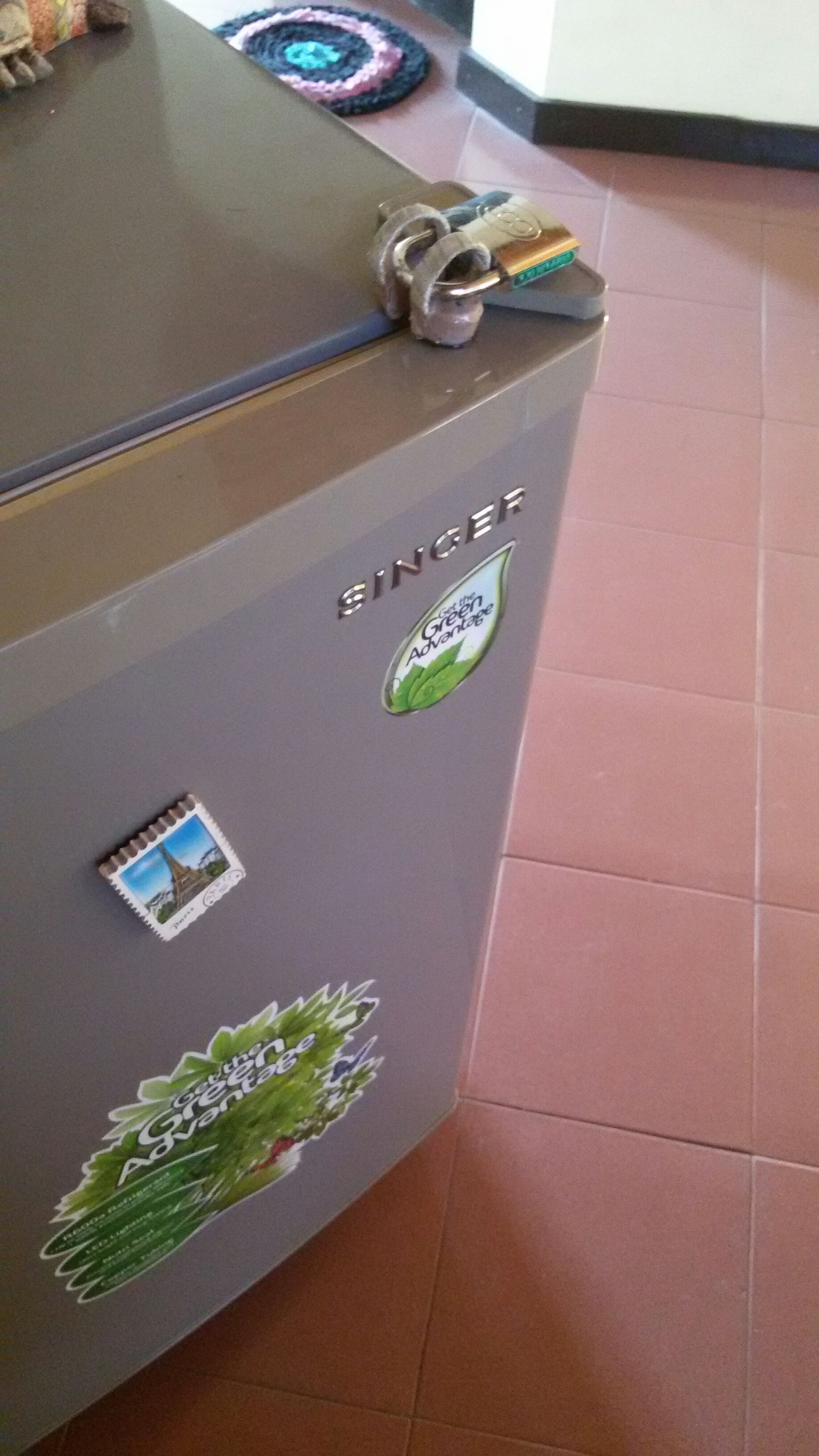 Adding a Simple Lock to a Refrigerator 6 Steps (with Pictures