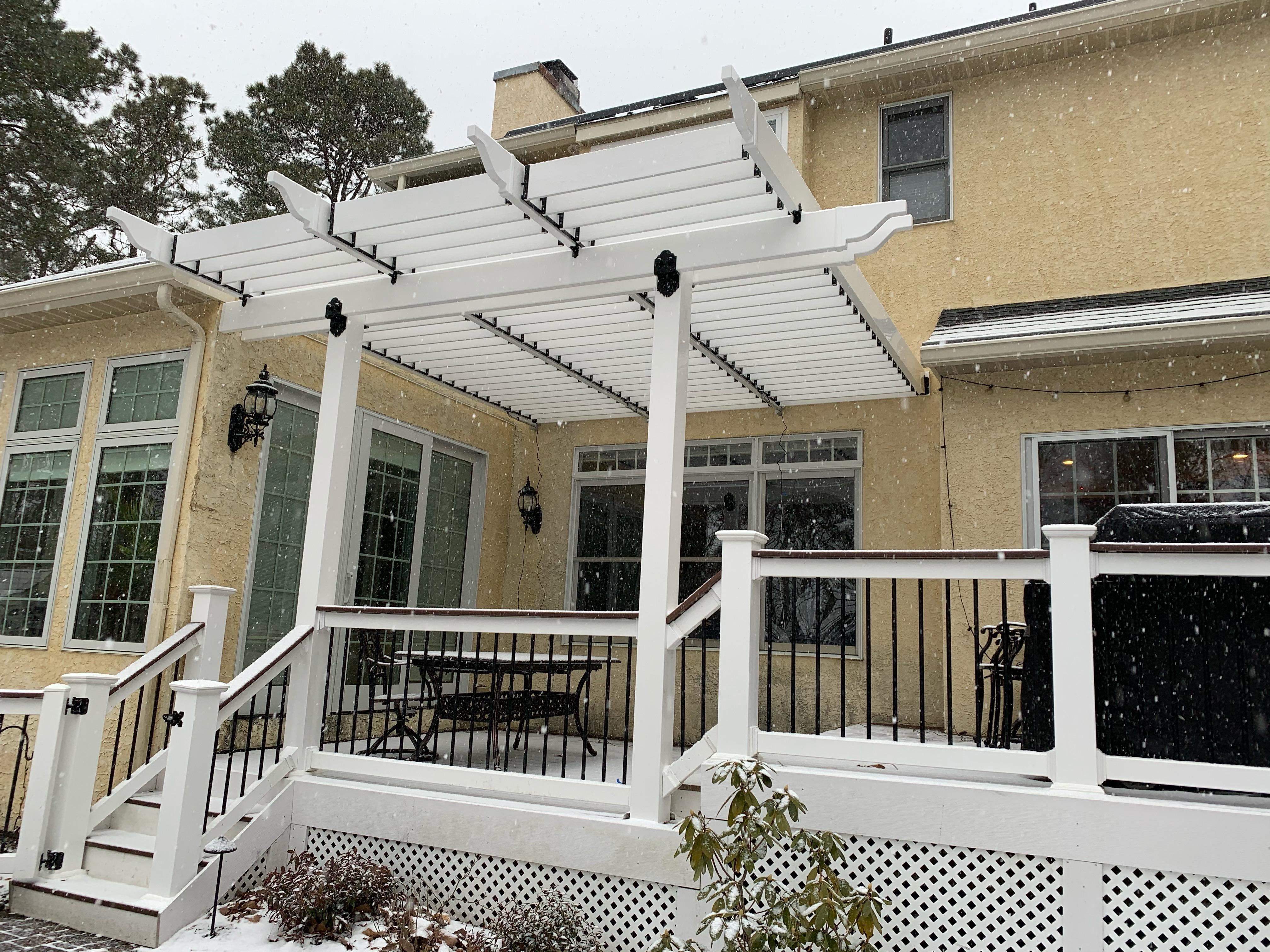 Motorized Louvered Pergola 5 Steps (with Pictures) Instructables