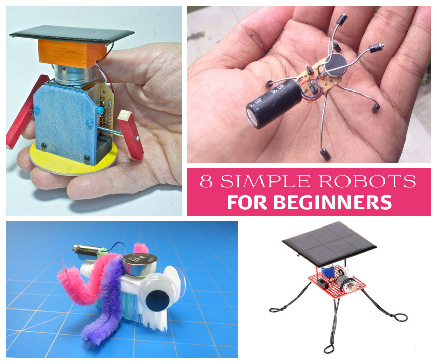 8 Simple Robots for Beginners Instructables