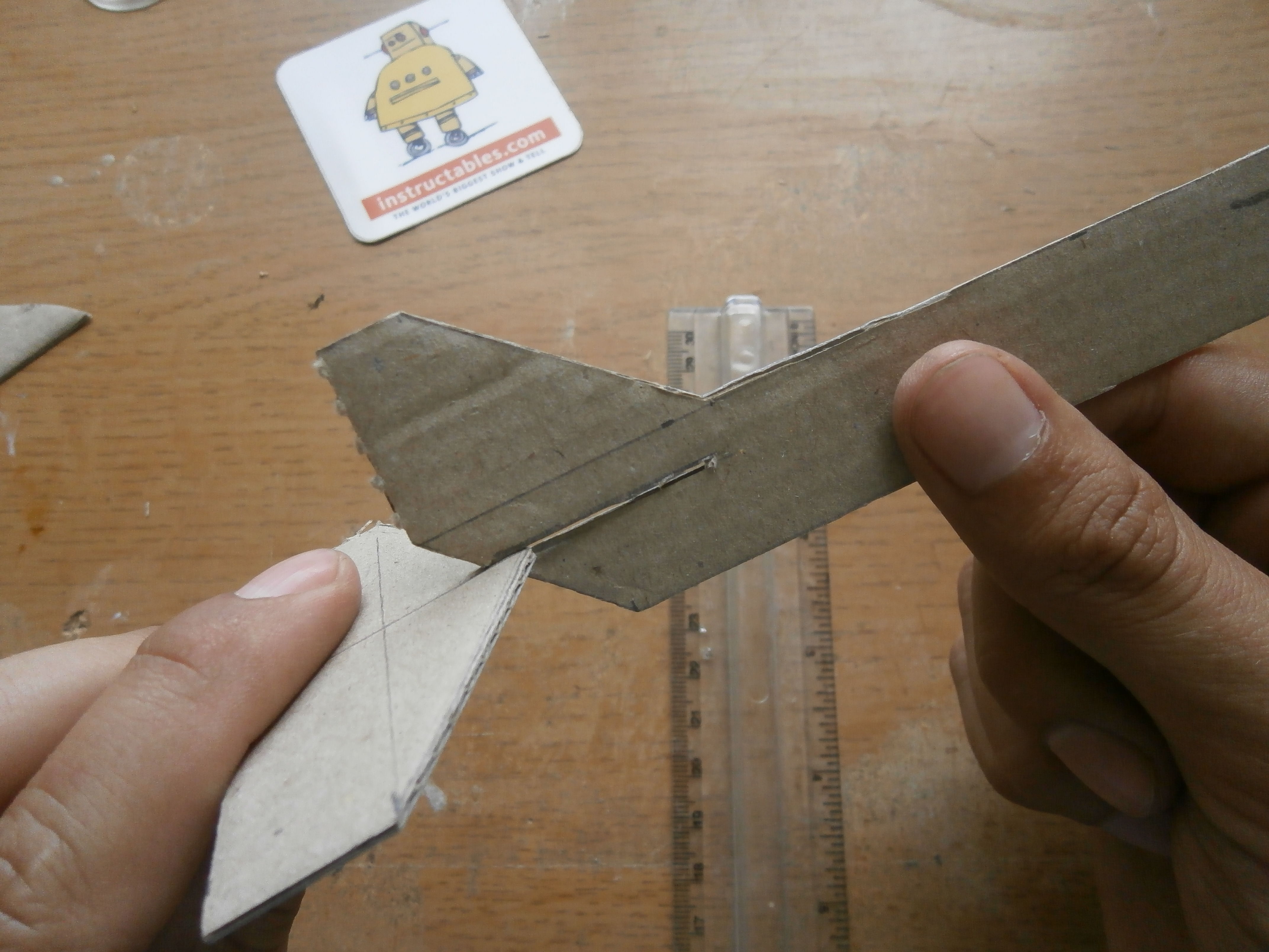 DIY Cardboard Glider 5 Steps (with Pictures) Instructables