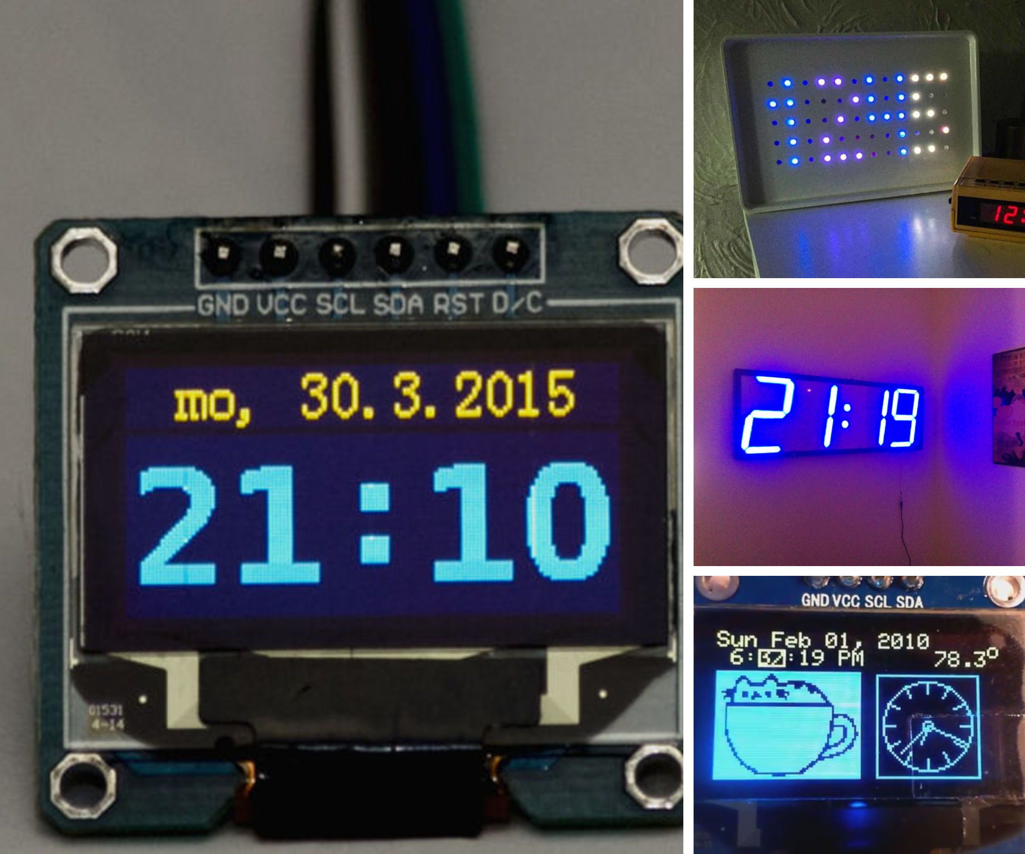 Arduino Clock Instructables