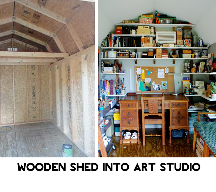 Wood Shed Into Epic Art Studio Instructables