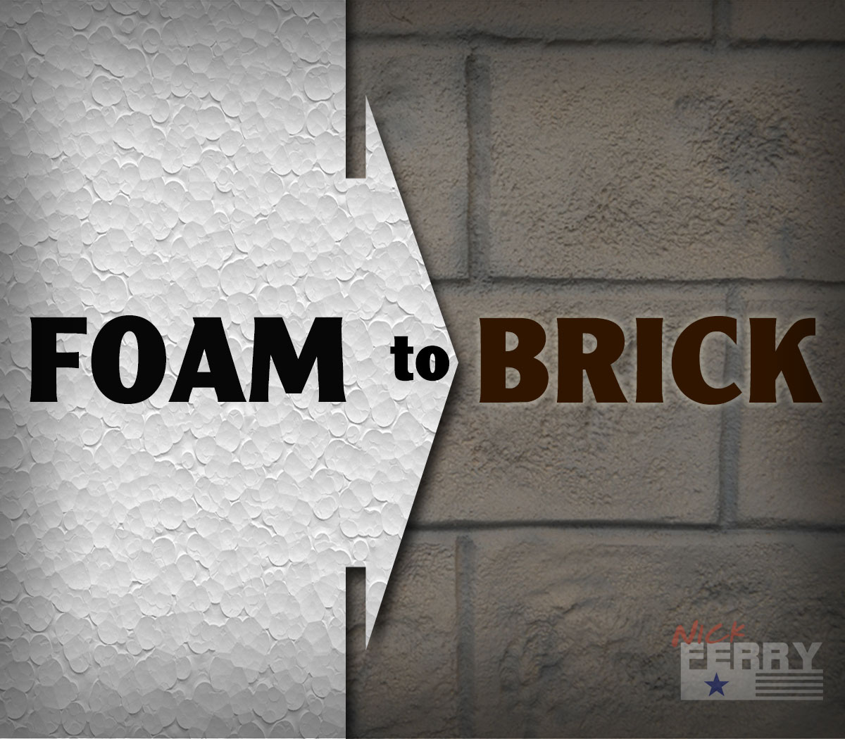 How to Make Styrofoam Look Like Brick 5 Steps (with Pictures