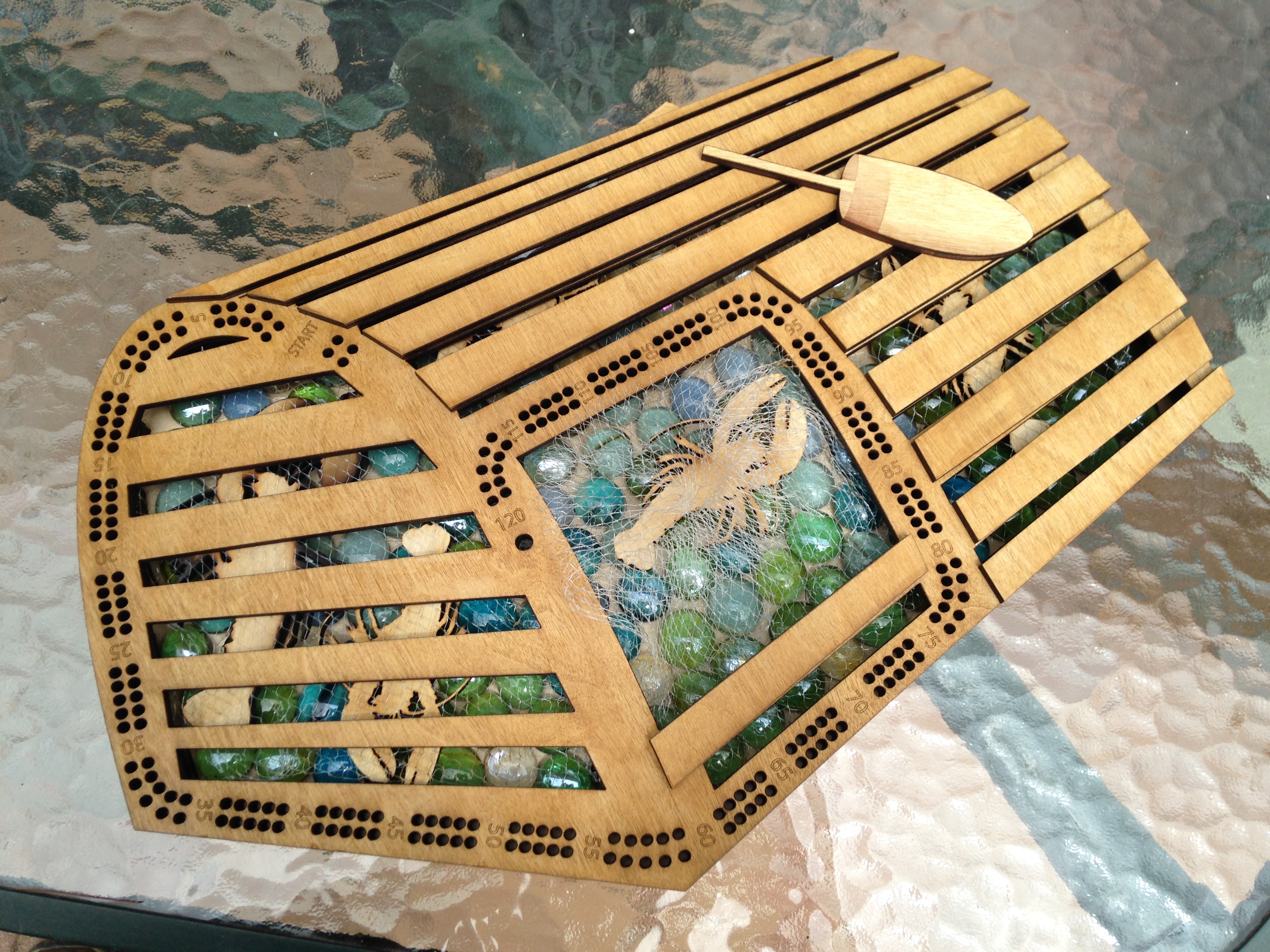 Creating Custom 3D Cribbage Boards With a Laser Cutter! 5 Steps (with