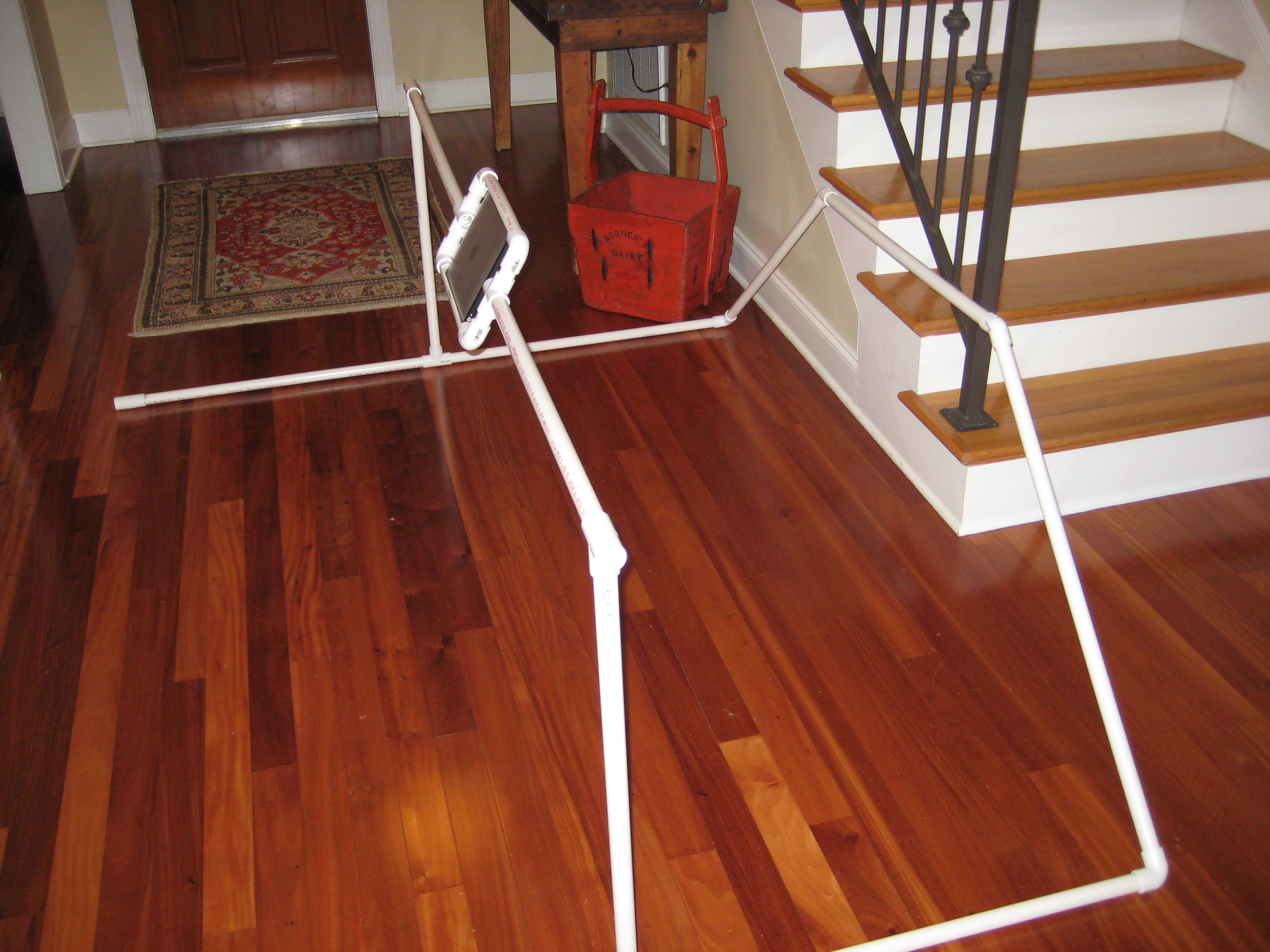 PVC IPad Holder and Mount for Tent Camping 6 Steps (with Pictures