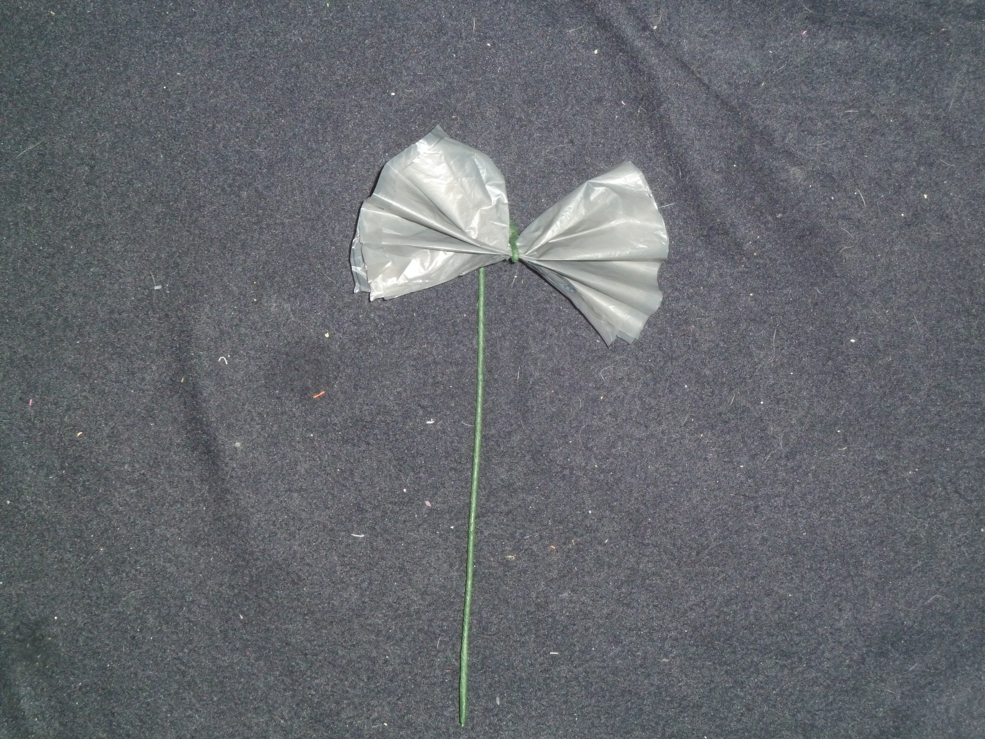 DIY Plastic Bag Flowers 3 Steps Instructables