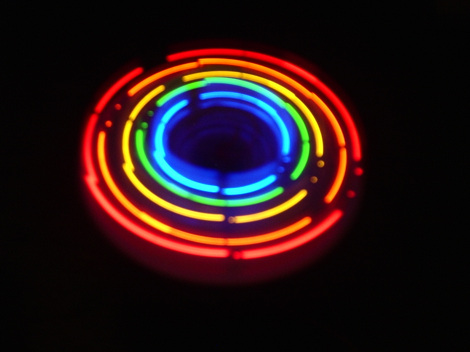 How to Build This Amazing Spinning Rainbow Light Wheel!!! 10 Steps