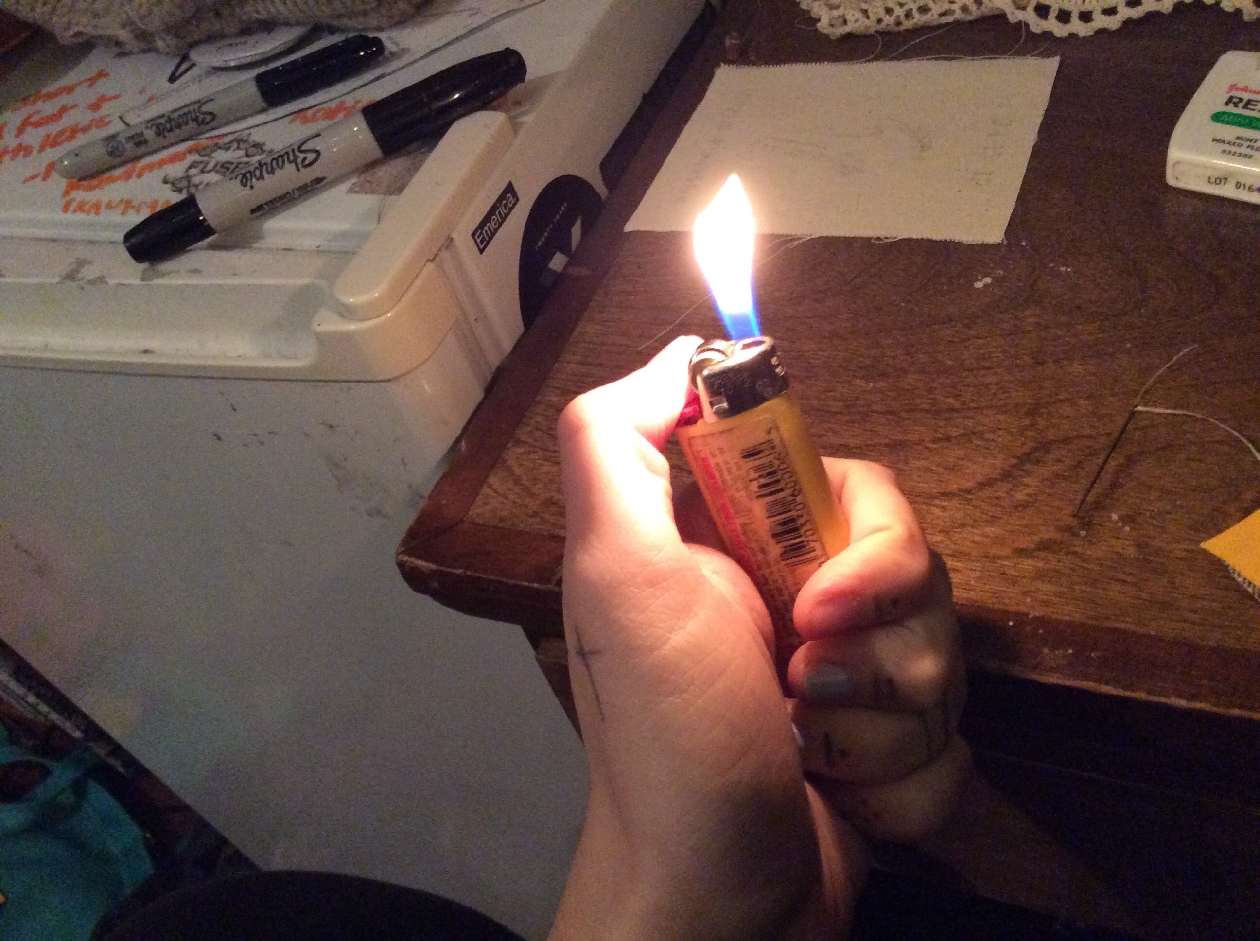 How to Sew With Dental Floss 6 Steps Instructables