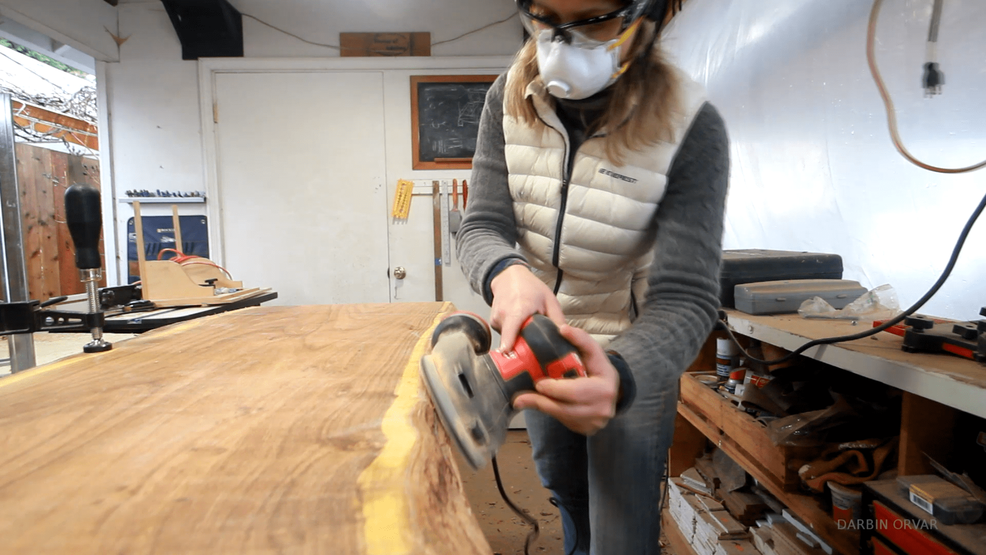 Live Edge Coffee Table W/ Metal Base 8 Steps (with Pictures