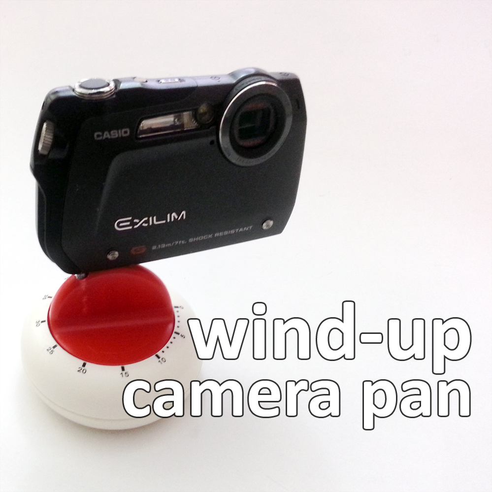 Wind Up Camera Pan (with Pictures) Instructables