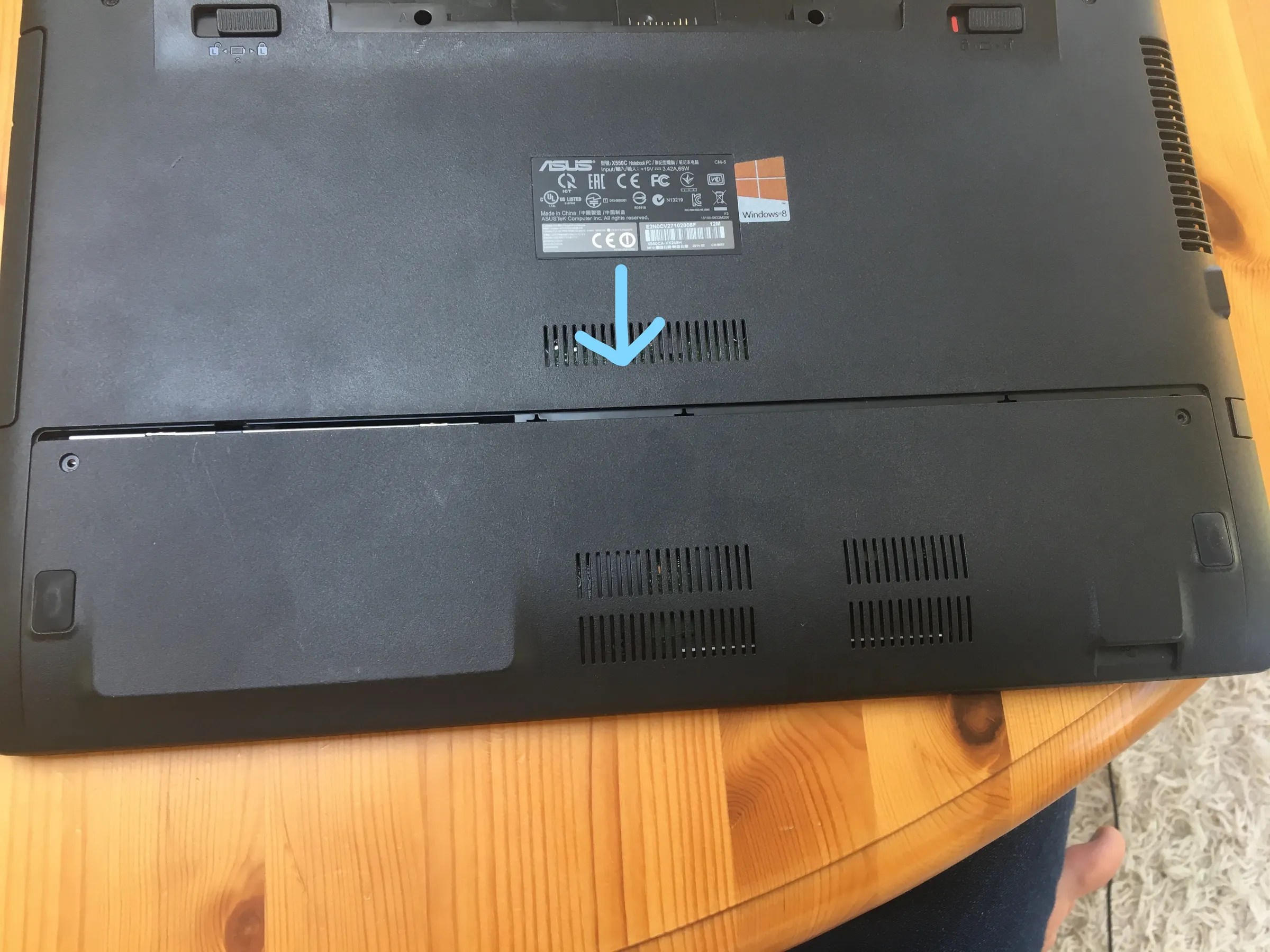 Upgrading Asus X550C and CA Series Laptop RAM 7 Steps Instructables